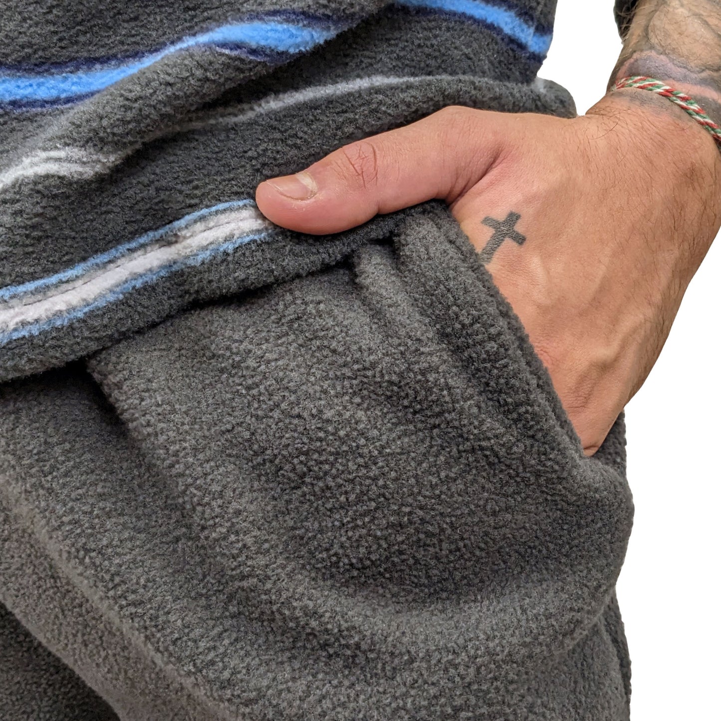 Courage Warm Fleece Mens Pyjamas/Loungewear Set Sleepwear & Loungewear ASASonline