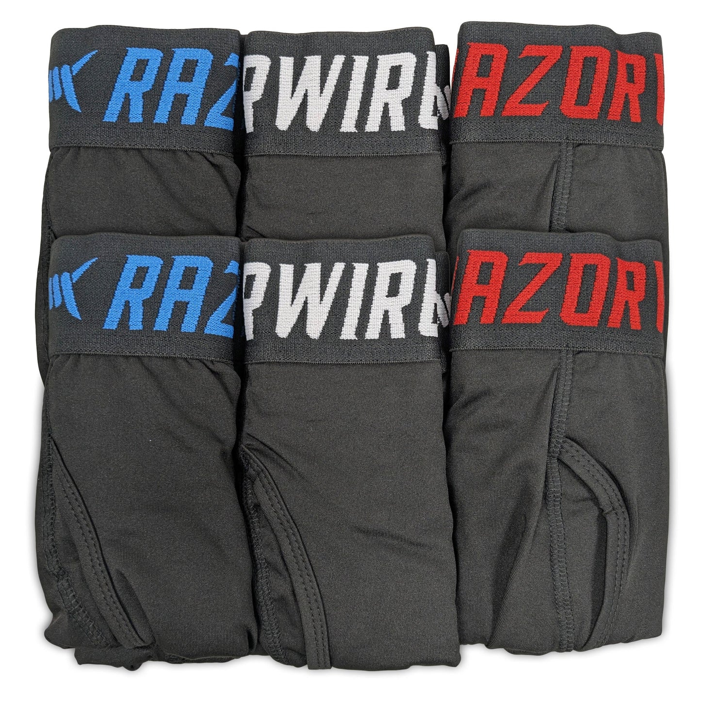 RAZOR WIRE 6 Pack Men's Boxer Shorts Brief Long Leg Anti Chafing Underwear King Plus S-5XL ASASonline