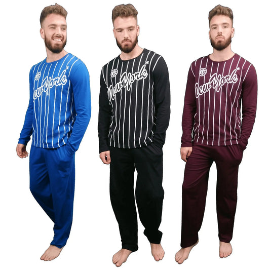 NYC Mens Pyjamas/Loungewear Sets Sleepwear & Loungewear ASASonline