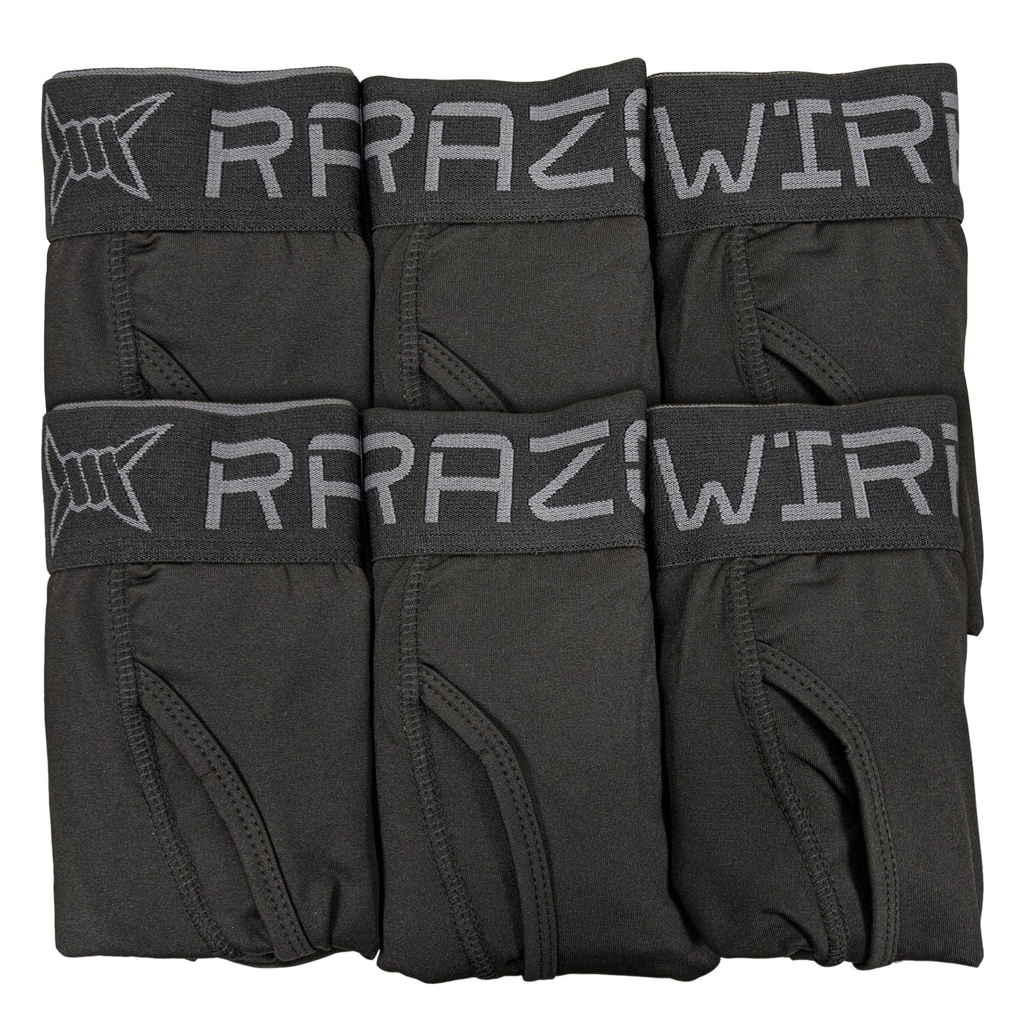 RAZOR WIRE 6 Pack Men's Boxer Shorts Brief Long Leg Anti Chafing Underwear King Plus S-5XL ASASonline