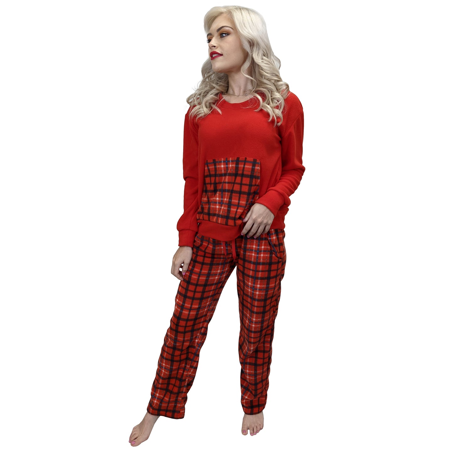 Aeryn Fleece Womens Pyjamas/Loungewear Set Sleepwear & Loungewear ASASonline