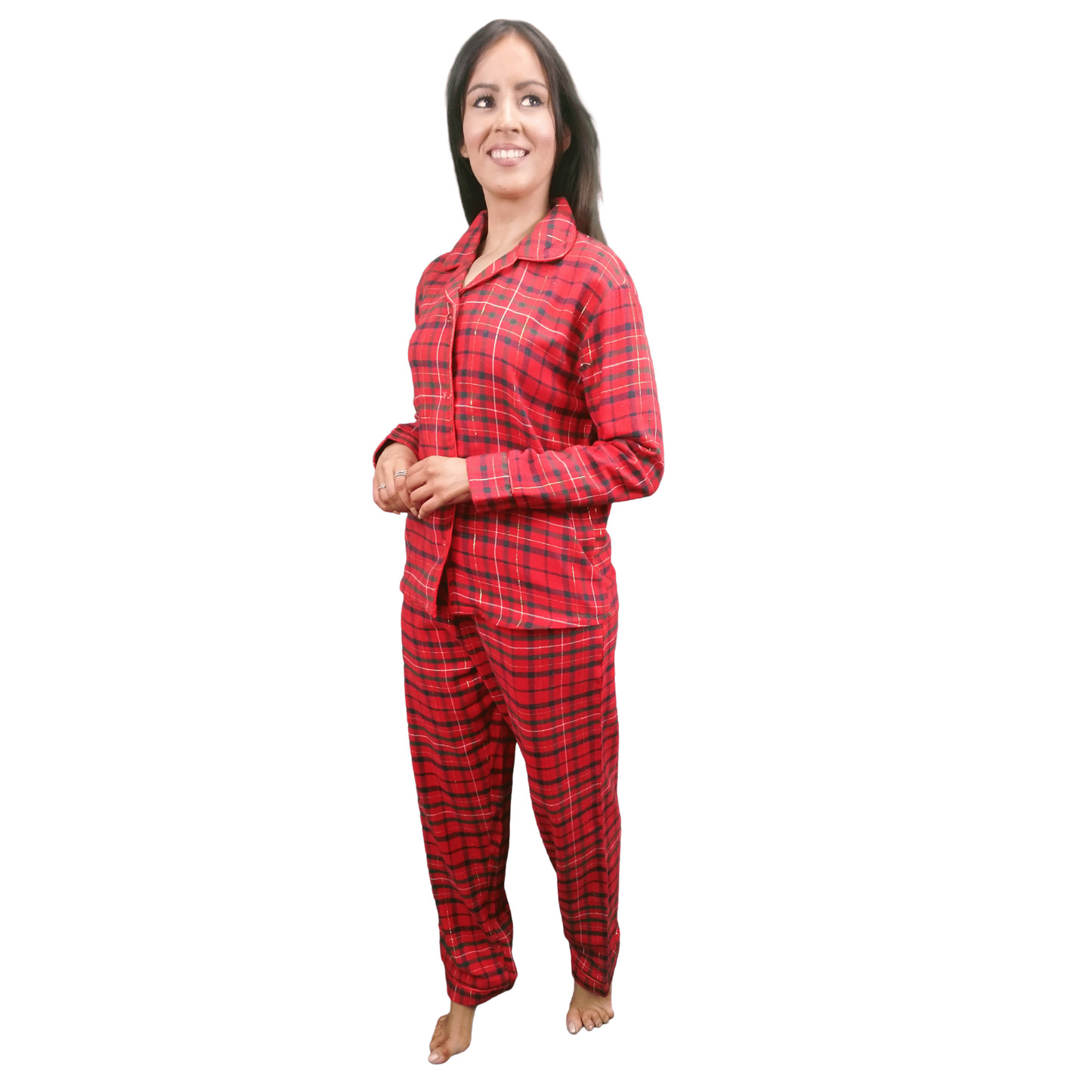 Astraea Womens Check Flannel Pyjamas Sets Sleepwear & Loungewear ASASonline
