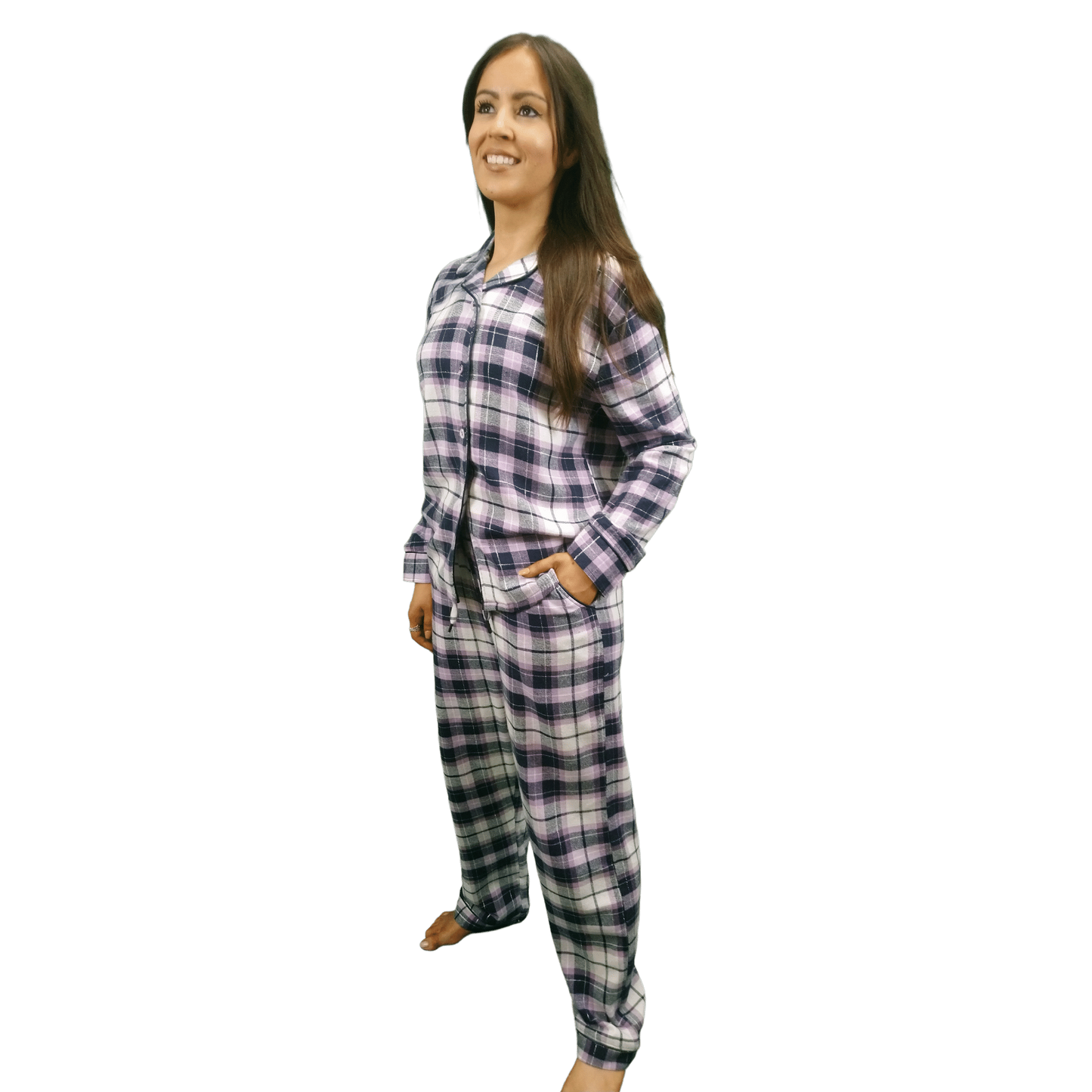 Astraea Womens Check Flannel Pyjamas Sets Sleepwear & Loungewear ASASonline