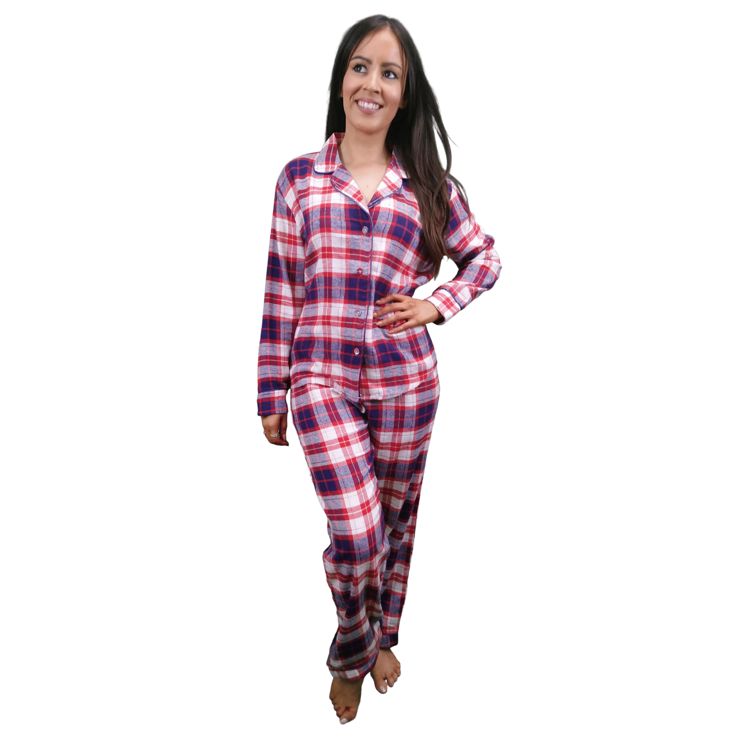 Astraea Womens Check Flannel Pyjamas Sets Sleepwear & Loungewear ASASonline