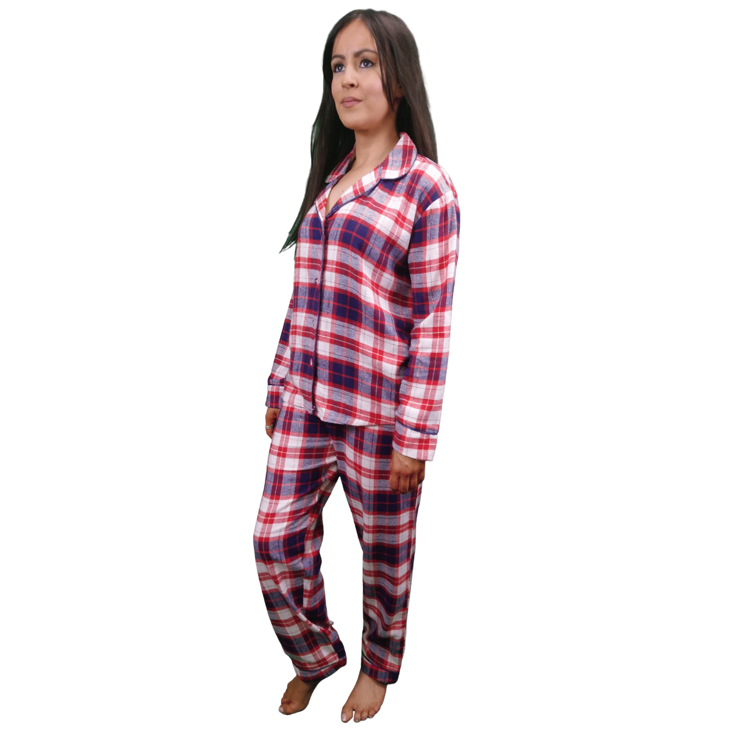 Astraea Womens Check Flannel Pyjamas Sets Sleepwear & Loungewear ASASonline