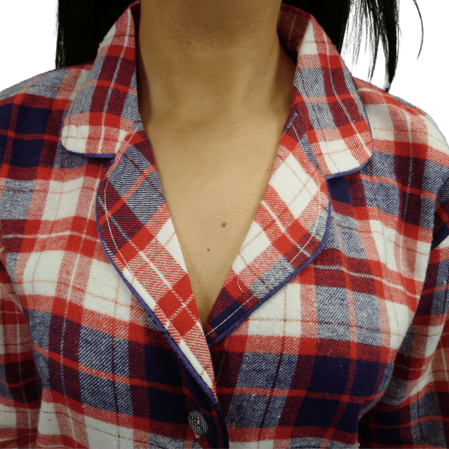 Astraea Womens Check Flannel Pyjamas Sets Sleepwear & Loungewear ASASonline