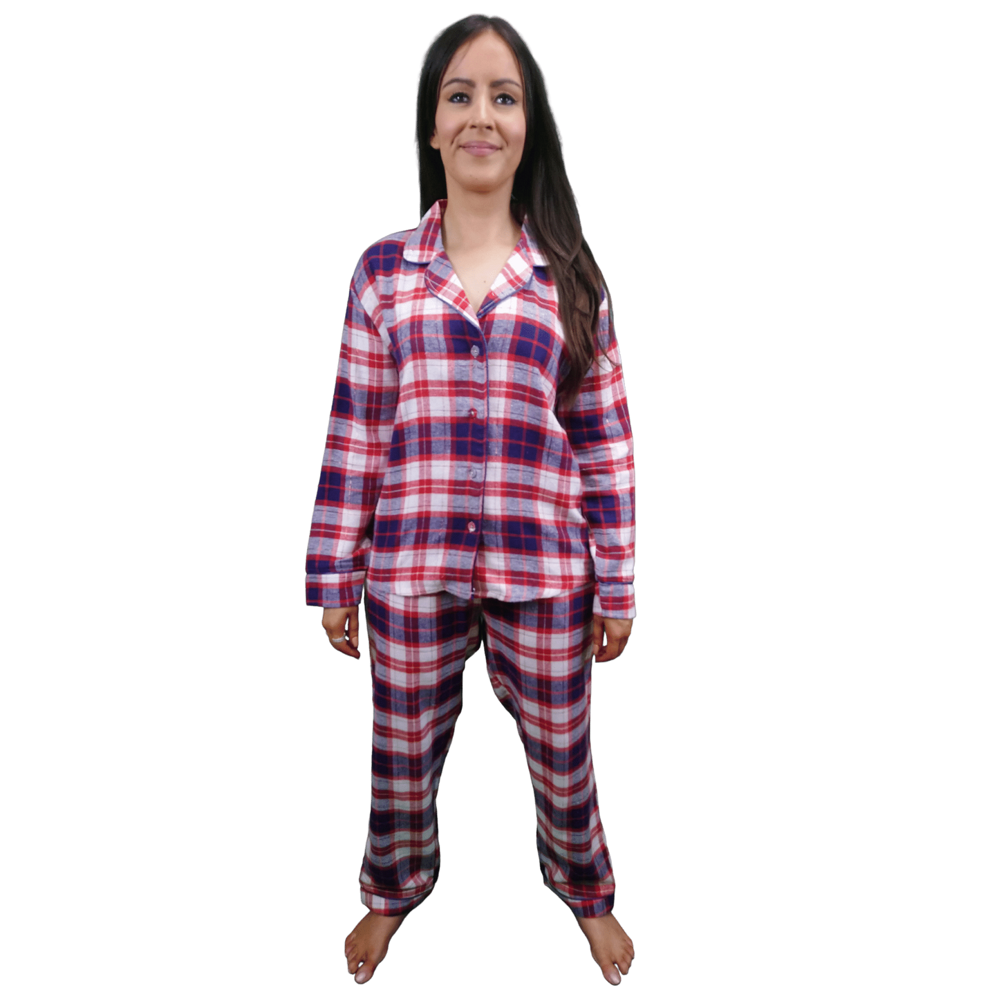 Astraea Womens Check Flannel Pyjamas Sets Sleepwear & Loungewear ASASonline