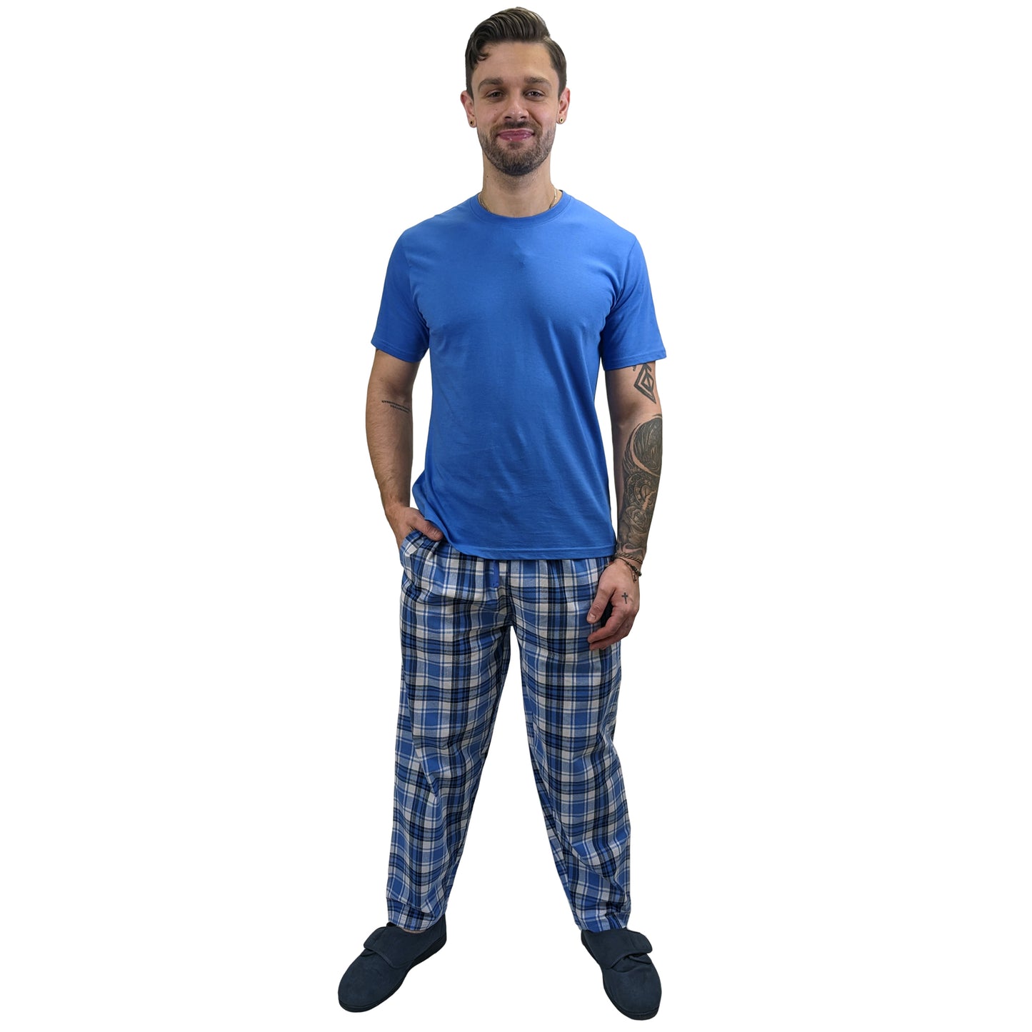 Camelot Mens Loungewear Set Blue Sleepwear & Loungewear ASASonline
