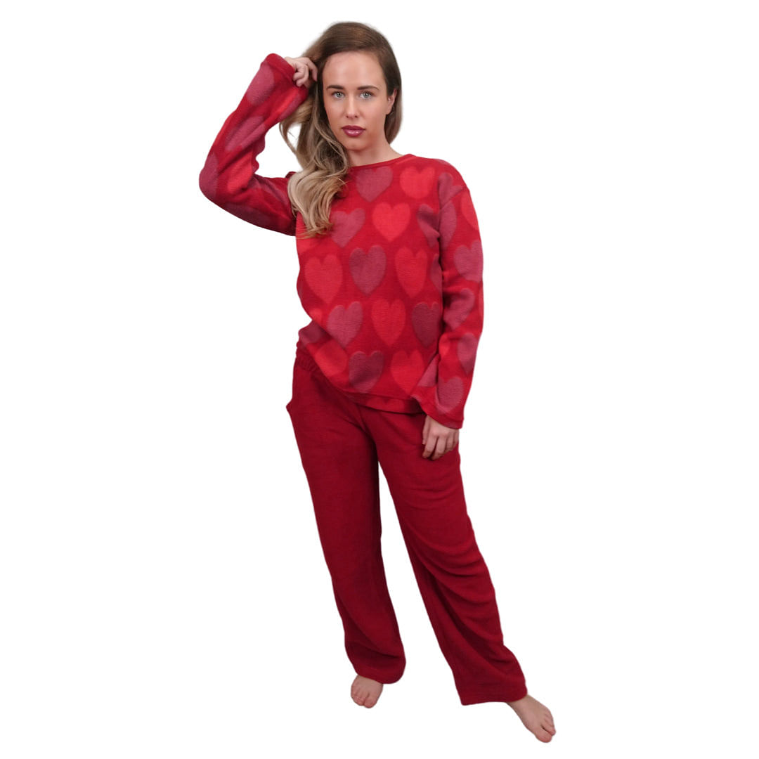 Carme Fleece Womens Pyjamas/Loungewear Set Sleepwear & Loungewear ASASonline
