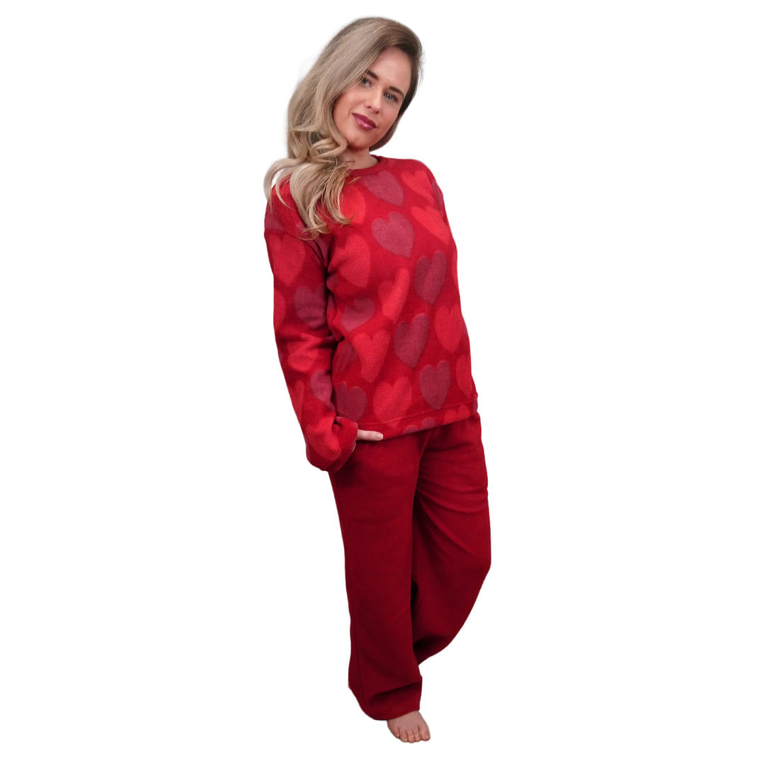 Carme Fleece Womens Pyjamas/Loungewear Set Sleepwear & Loungewear ASASonline