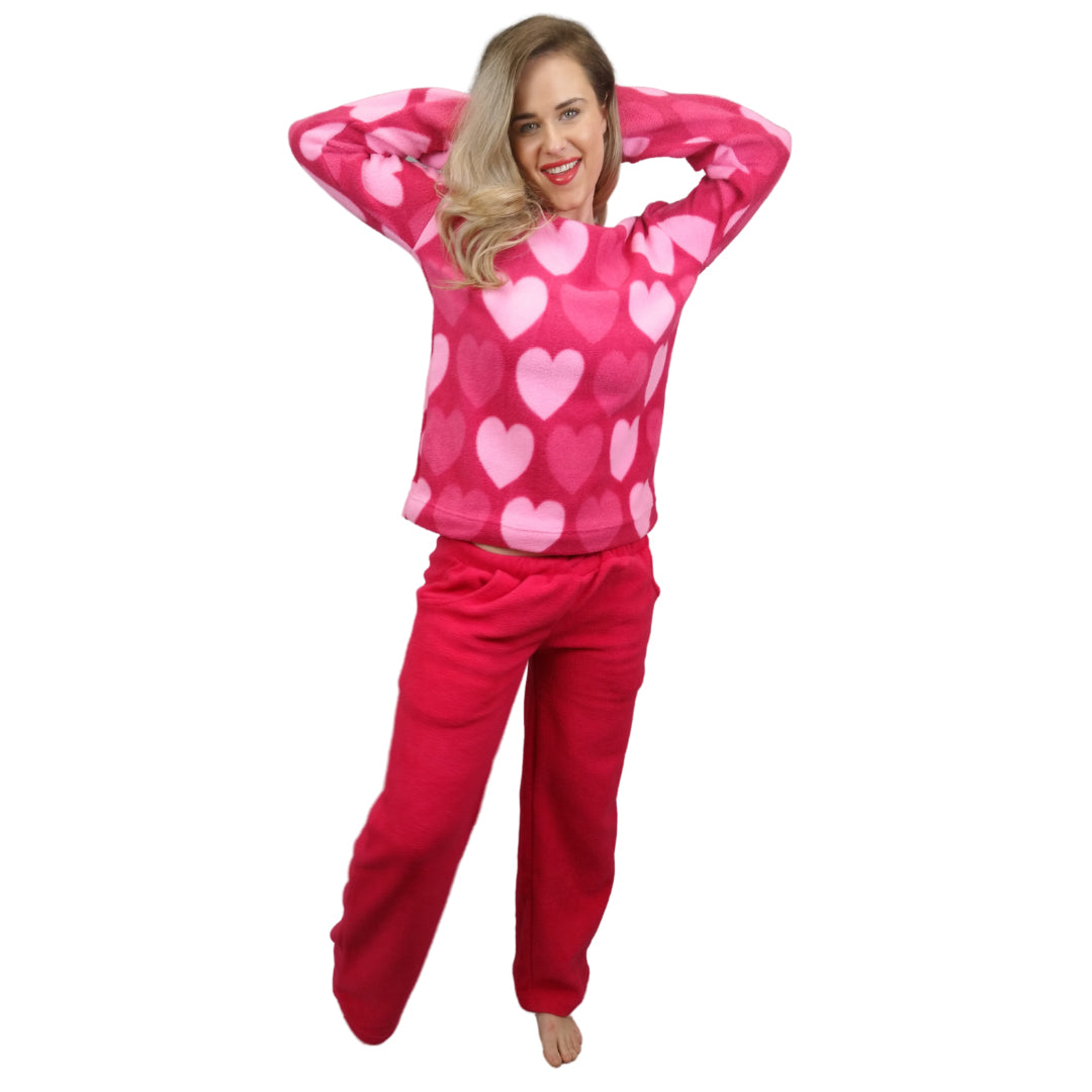 Carme Fleece Womens Pyjamas/Loungewear Set Sleepwear & Loungewear ASASonline