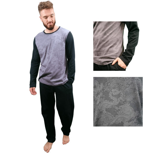 Dragon Mens Pyjamas/Loungewear Sets Sleepwear & Loungewear ASASonline
