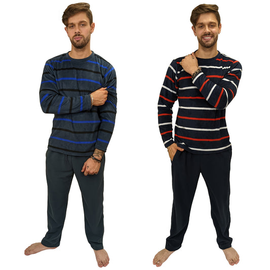 Hamilton Fleece Tartan Mens Pyjamas/Loungewear Set Sleepwear & Loungewear ASASonline