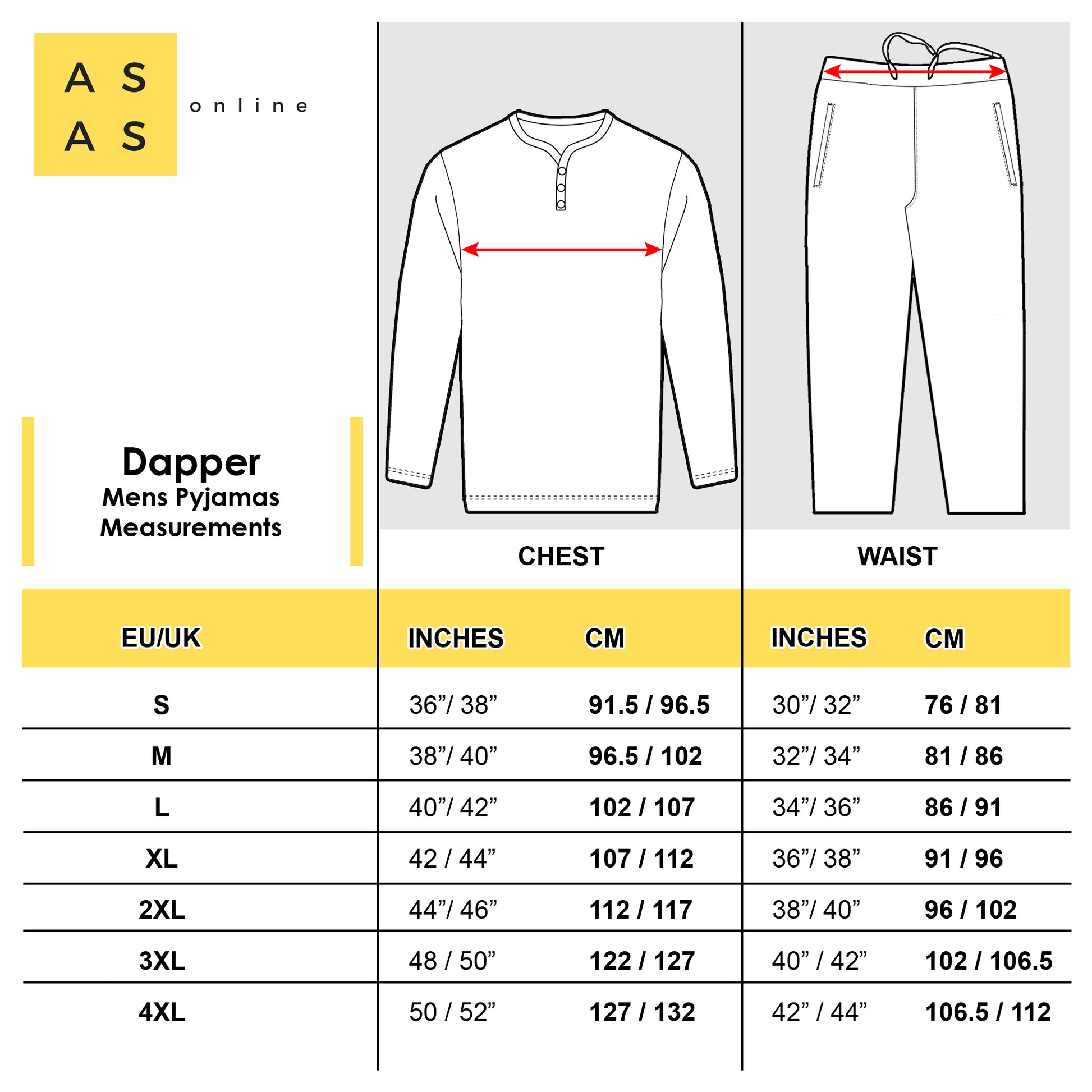 Dapper Mens Pyjamas/Loungewear Sets Sleepwear & Loungewear ASASonline