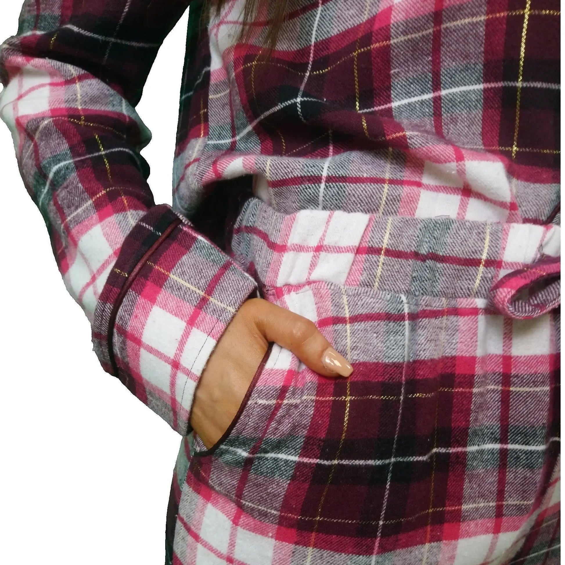 Astraea Womens Check Flannel Pyjamas Sets Sleepwear & Loungewear ASASonline