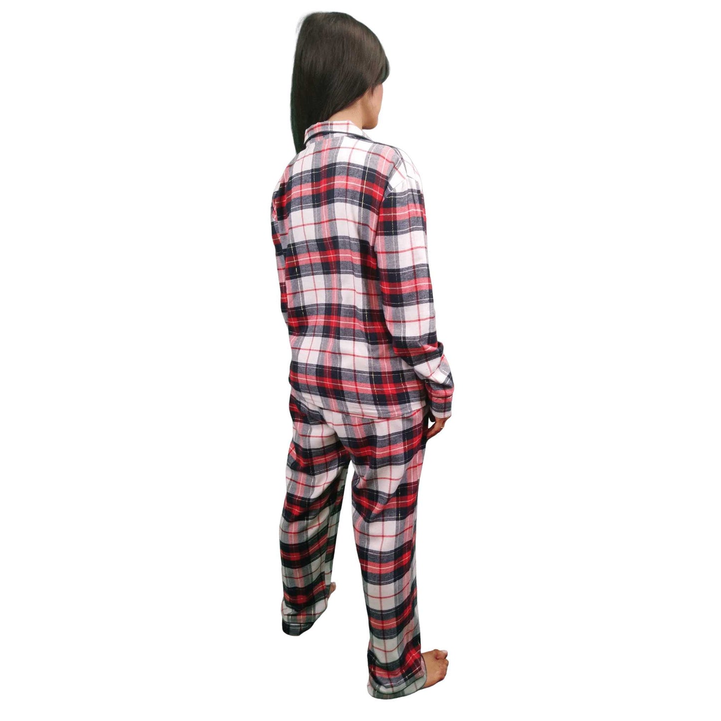 Astraea Womens Check Flannel Pyjamas Sets Sleepwear & Loungewear ASASonline