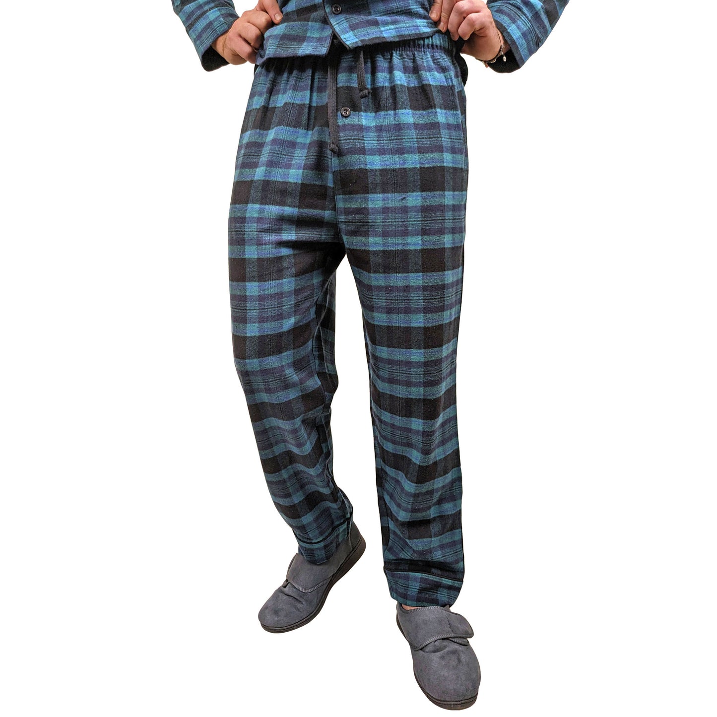 Esquire Mens Cotton Flannel Pajamas Winter Warm PJs Sleepwear & Loungewear ASASonline