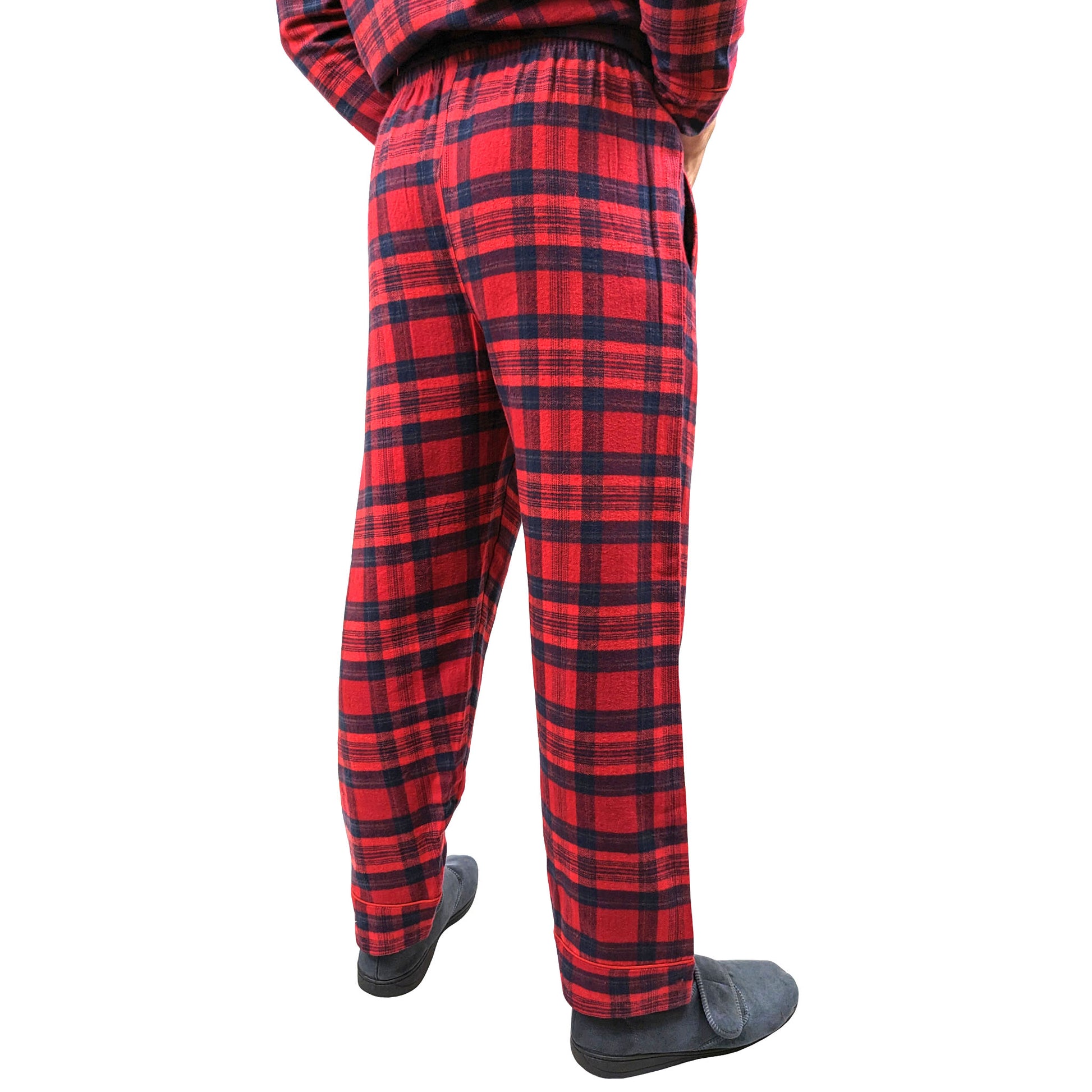 Esquire Mens Cotton Flannel Pajamas Winter Warm PJs Sleepwear & Loungewear ASASonline