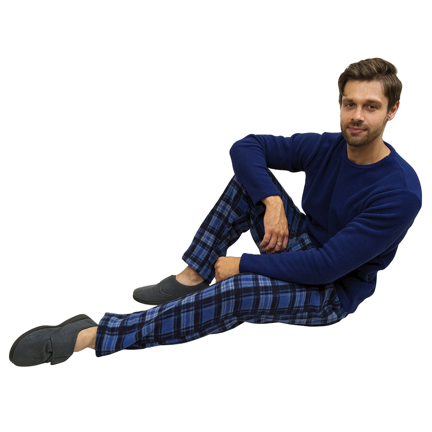 Gunner Fleece Tartan Mens Pyjamas/Loungewear Set Sleepwear & Loungewear ASASonline