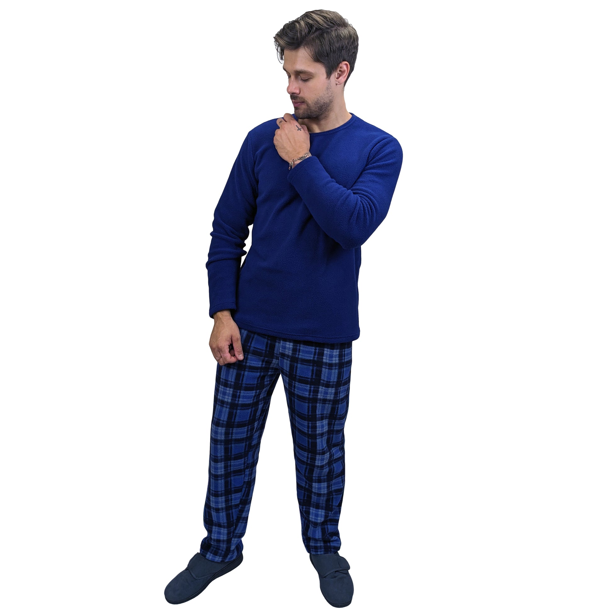 Gunner Fleece Tartan Mens Pyjamas/Loungewear Set Sleepwear & Loungewear ASASonline