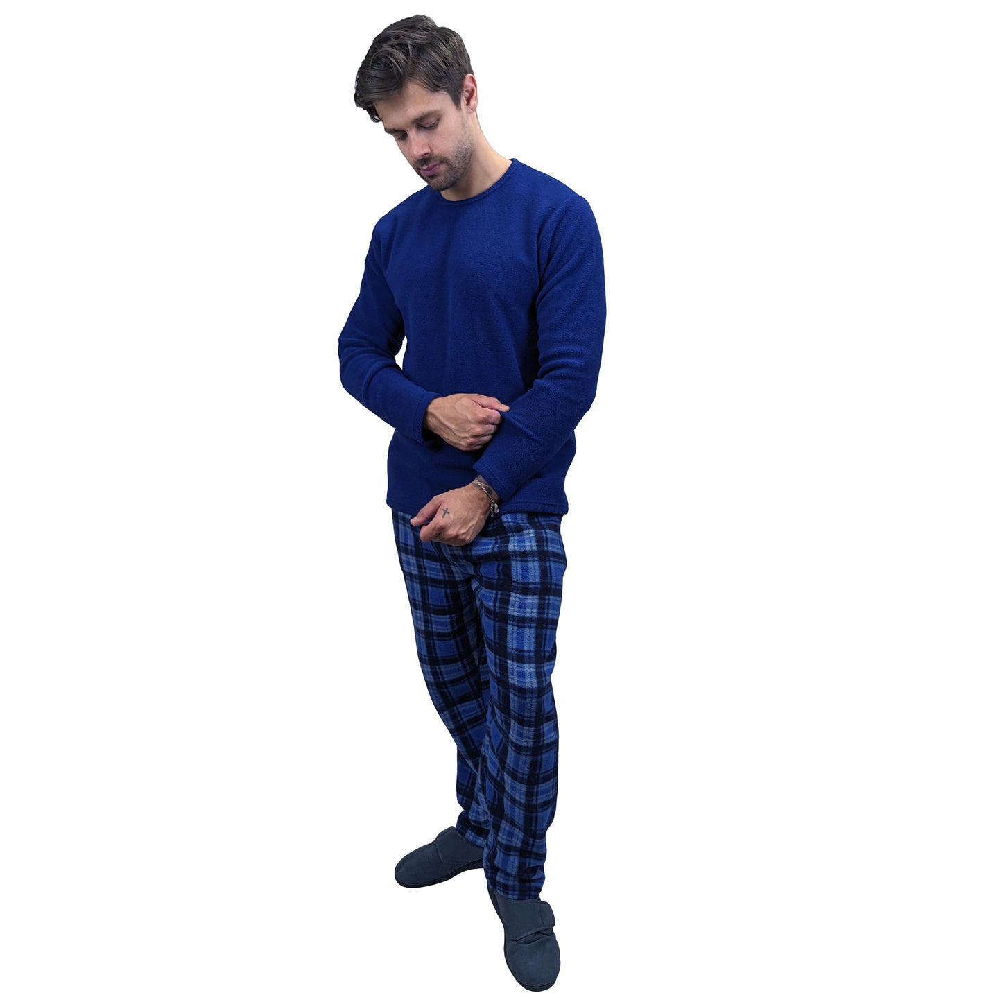 Gunner Fleece Tartan Mens Pyjamas/Loungewear Set Sleepwear & Loungewear ASASonline