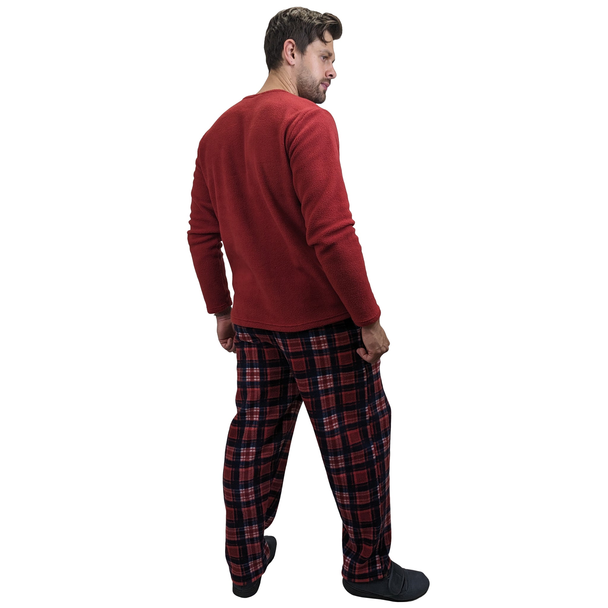 Gunner Fleece Tartan Mens Pyjamas/Loungewear Set | ASASonline