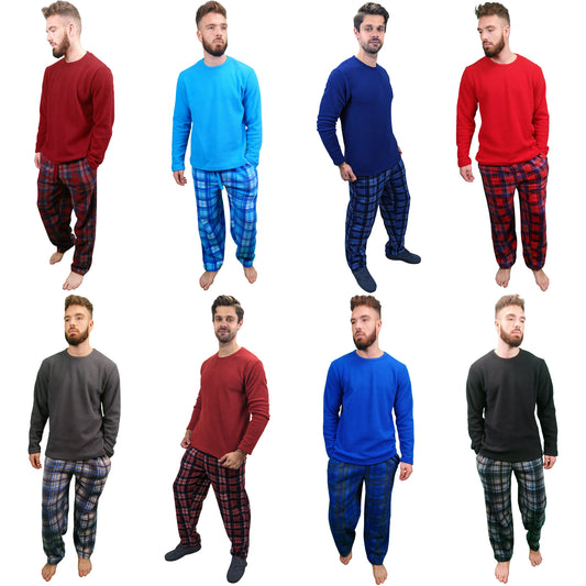 Gunner Fleece Tartan Mens Pyjamas/Loungewear Set Sleepwear & Loungewear ASASonline