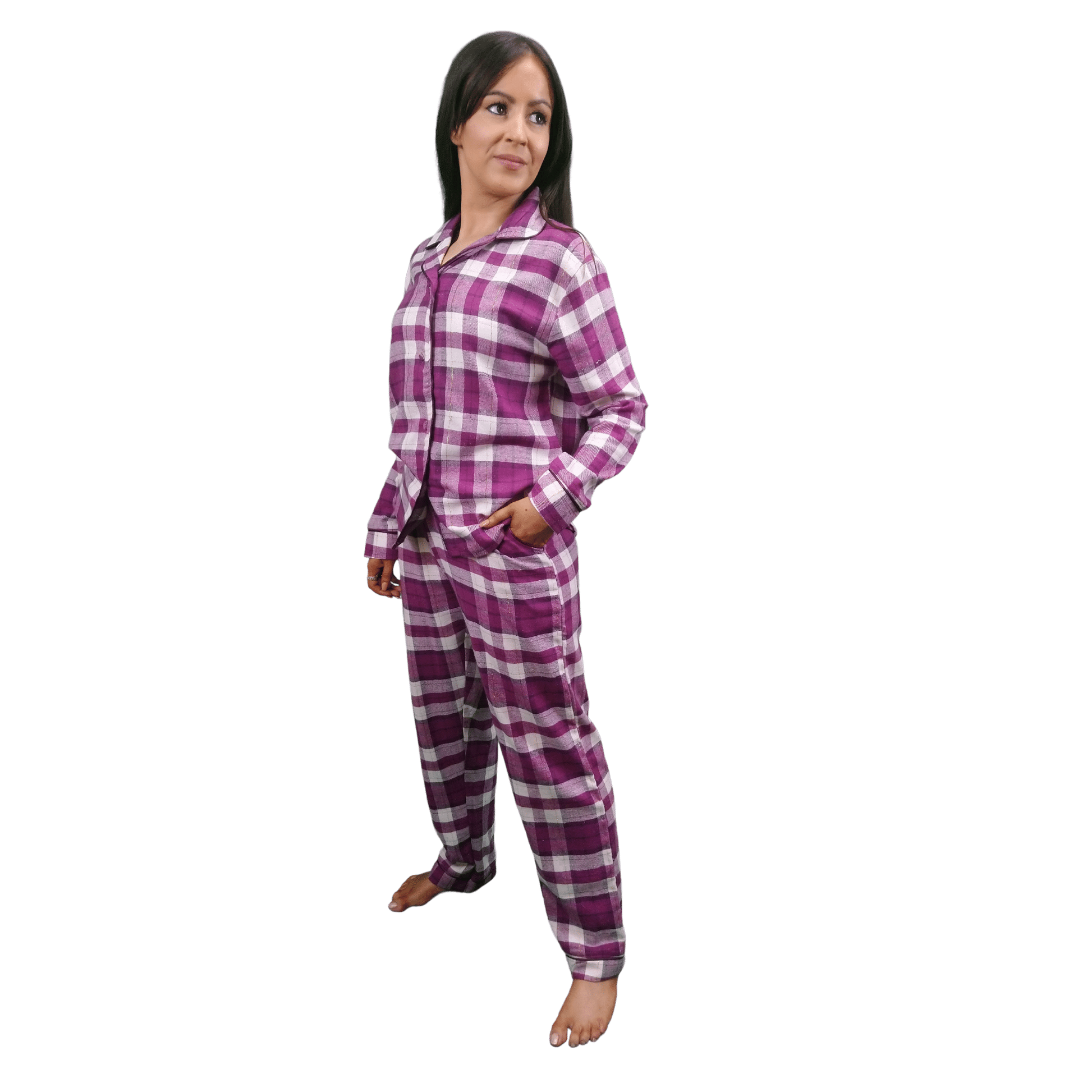 Astraea Womens Check Flannel Pyjamas Sets Sleepwear & Loungewear ASASonline