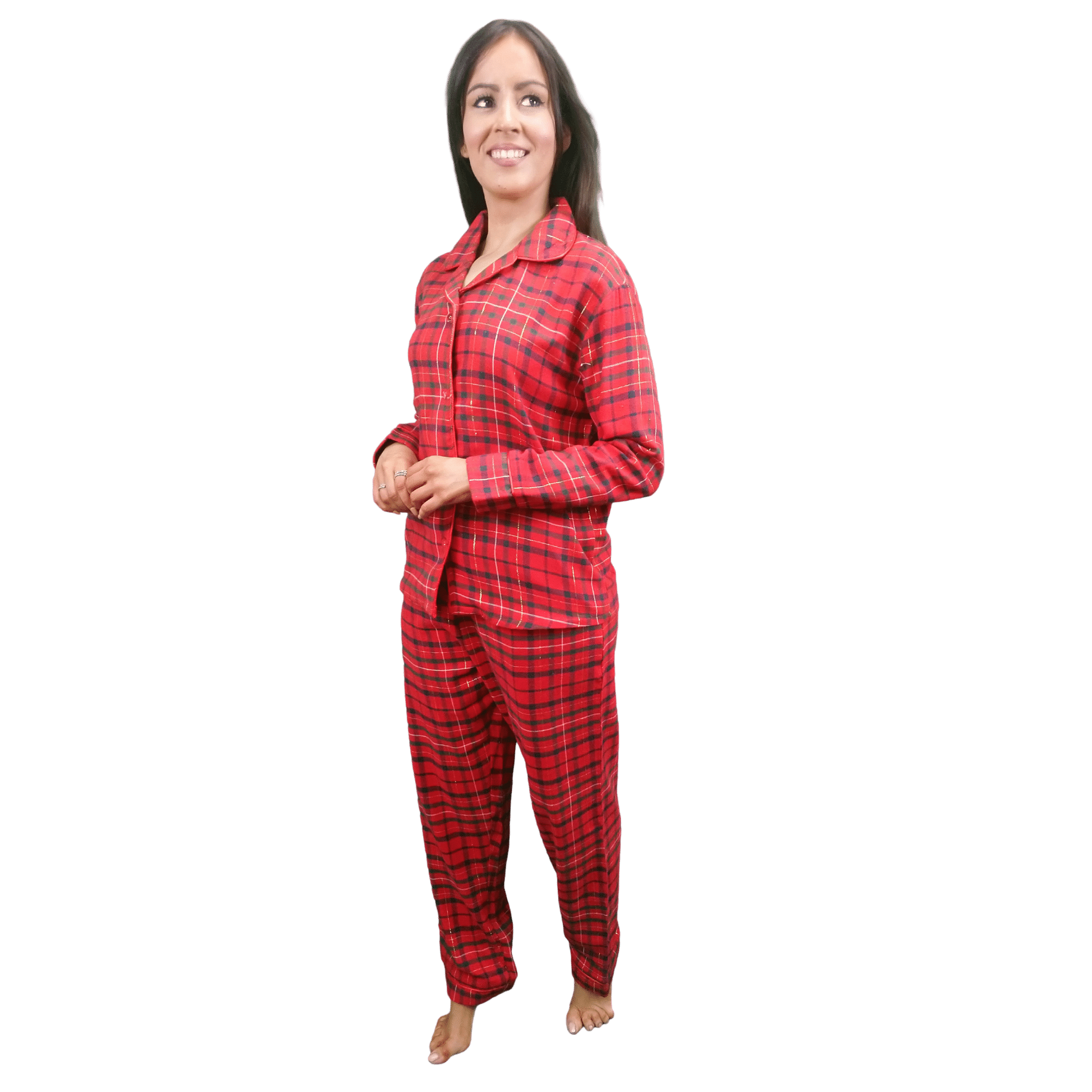 Astraea Womens Check Flannel Pyjamas Sets Sleepwear & Loungewear ASASonline