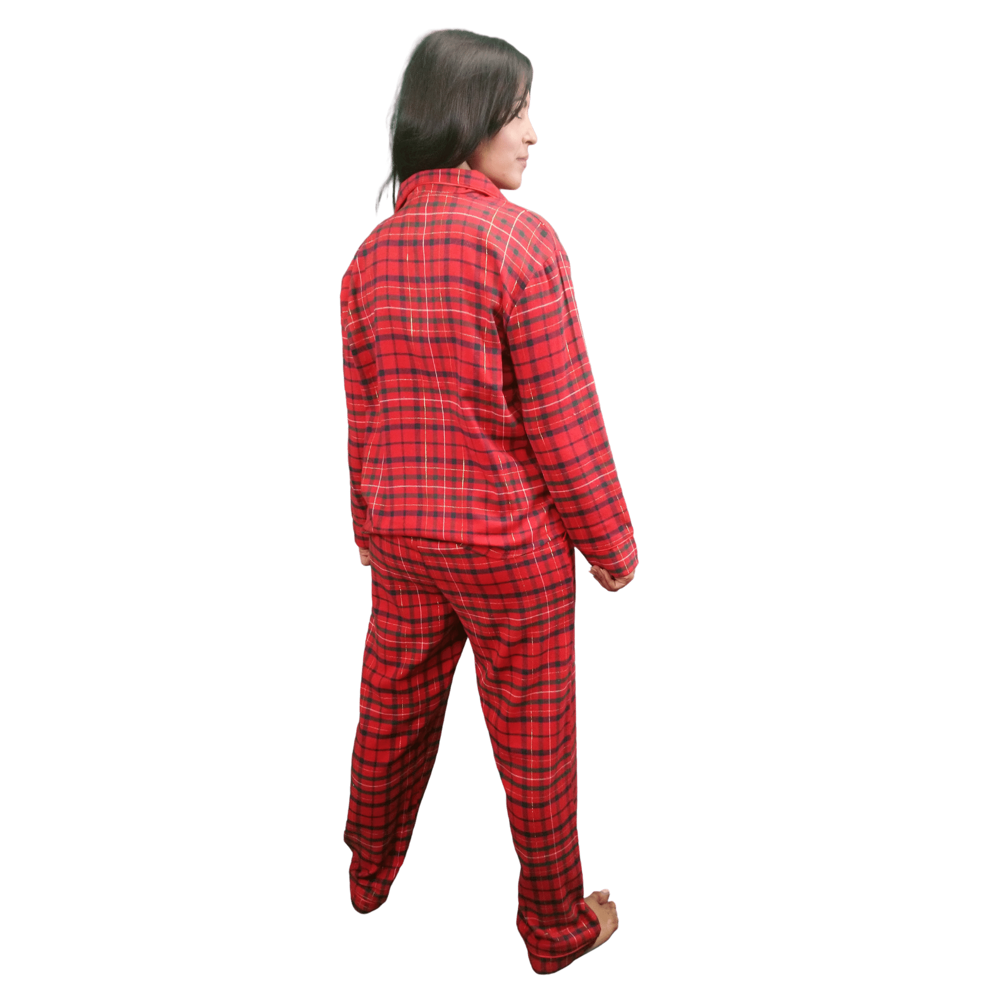 Astraea Womens Check Flannel Pyjamas Sets Sleepwear & Loungewear ASASonline