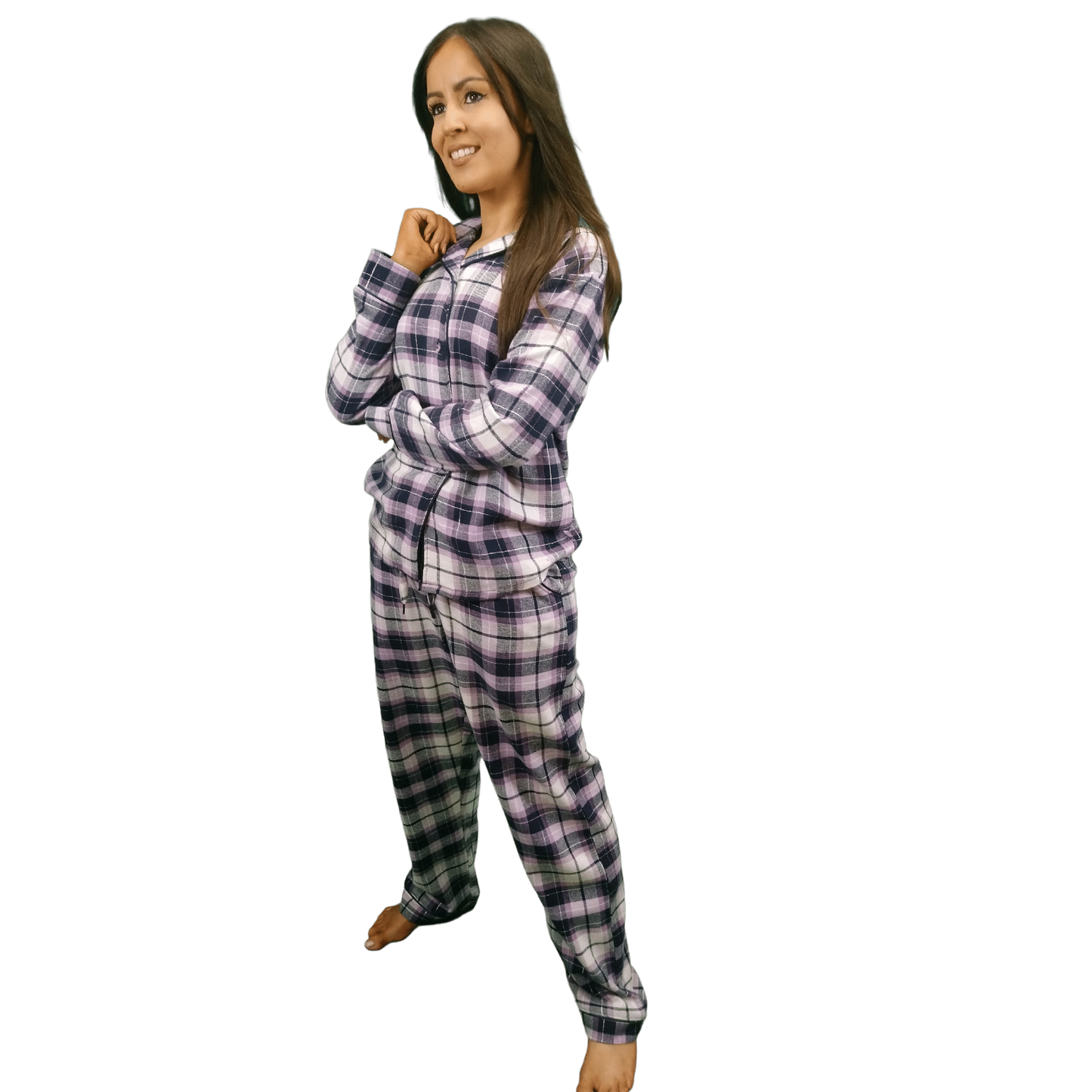 Astraea Womens Check Flannel Pyjamas Sets Sleepwear & Loungewear ASASonline