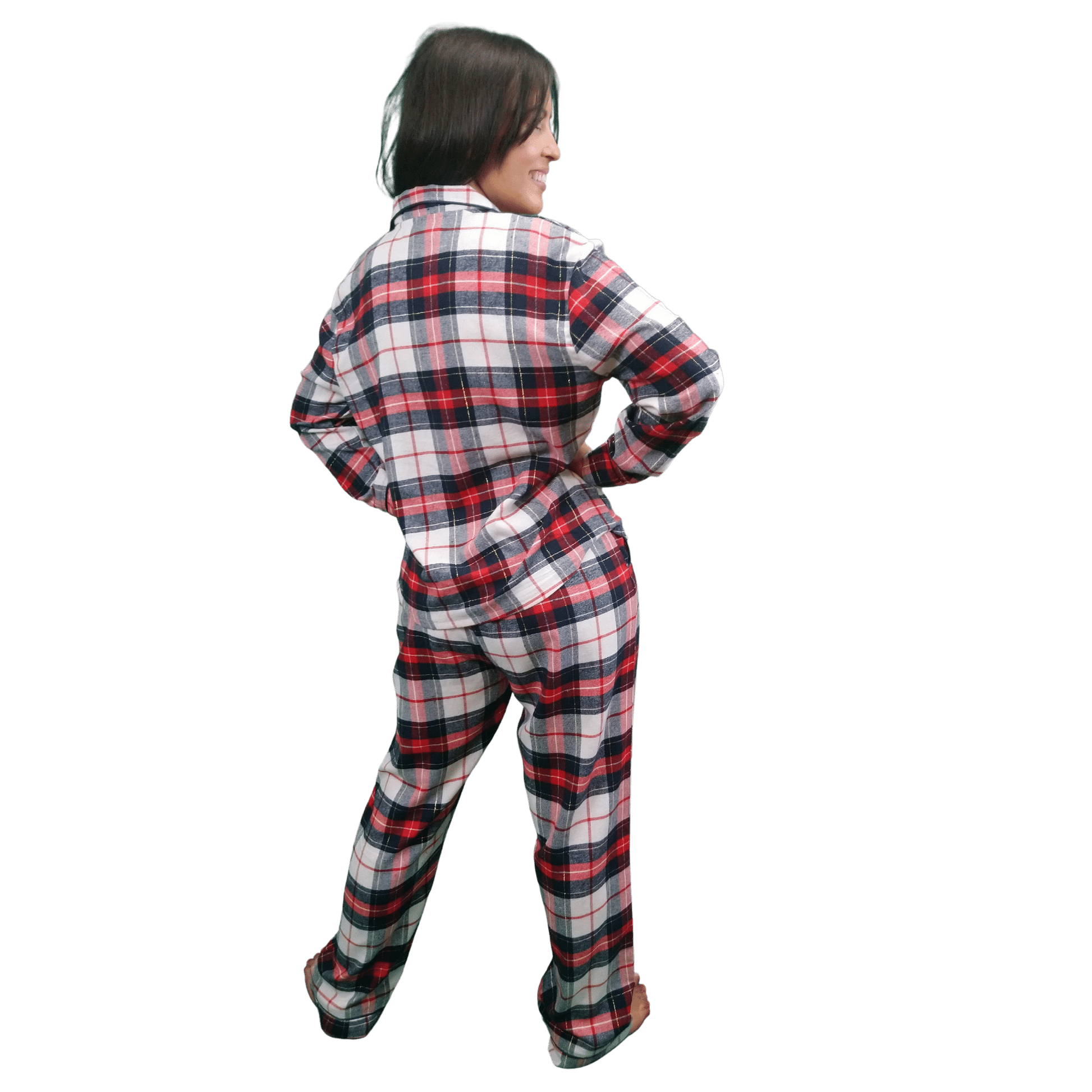 Astraea Womens Check Flannel Pyjamas Sets Sleepwear & Loungewear ASASonline