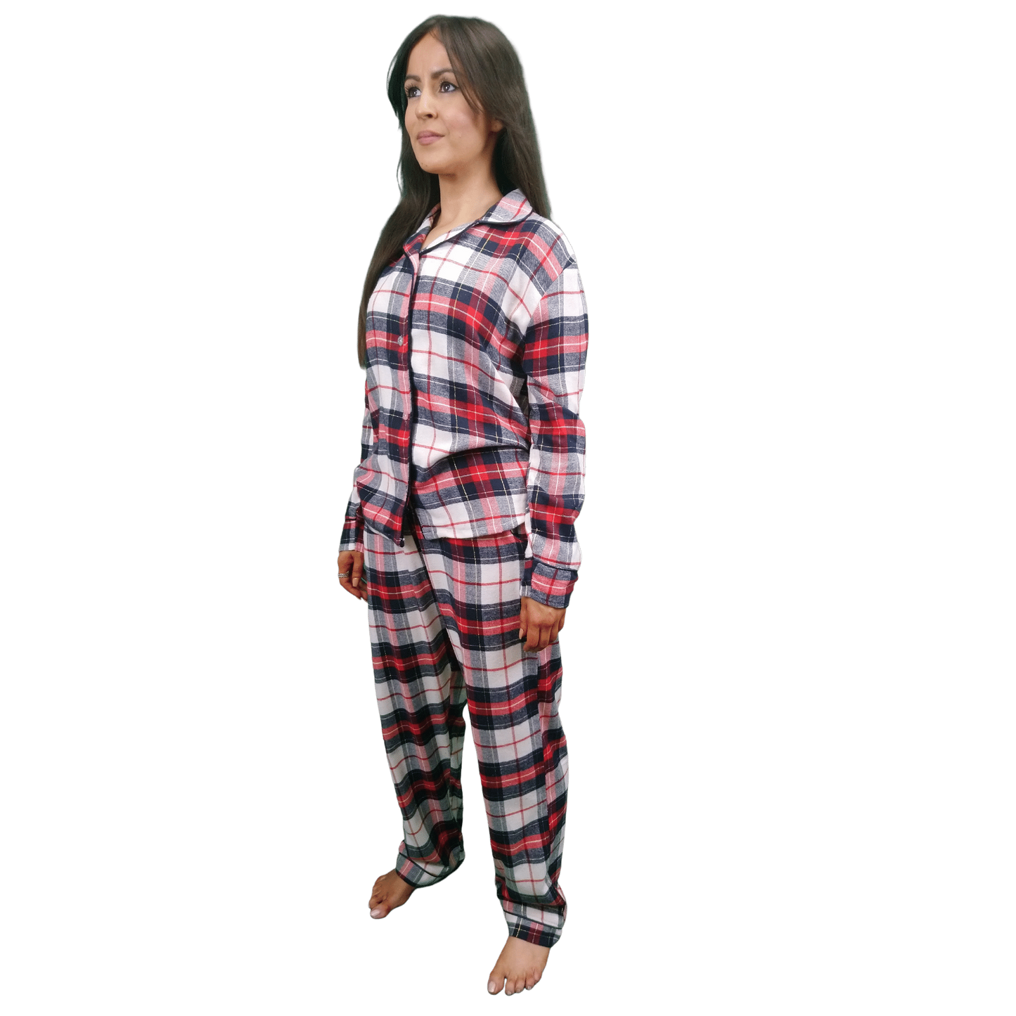 Astraea Womens Check Flannel Pyjamas Sets Sleepwear & Loungewear ASASonline