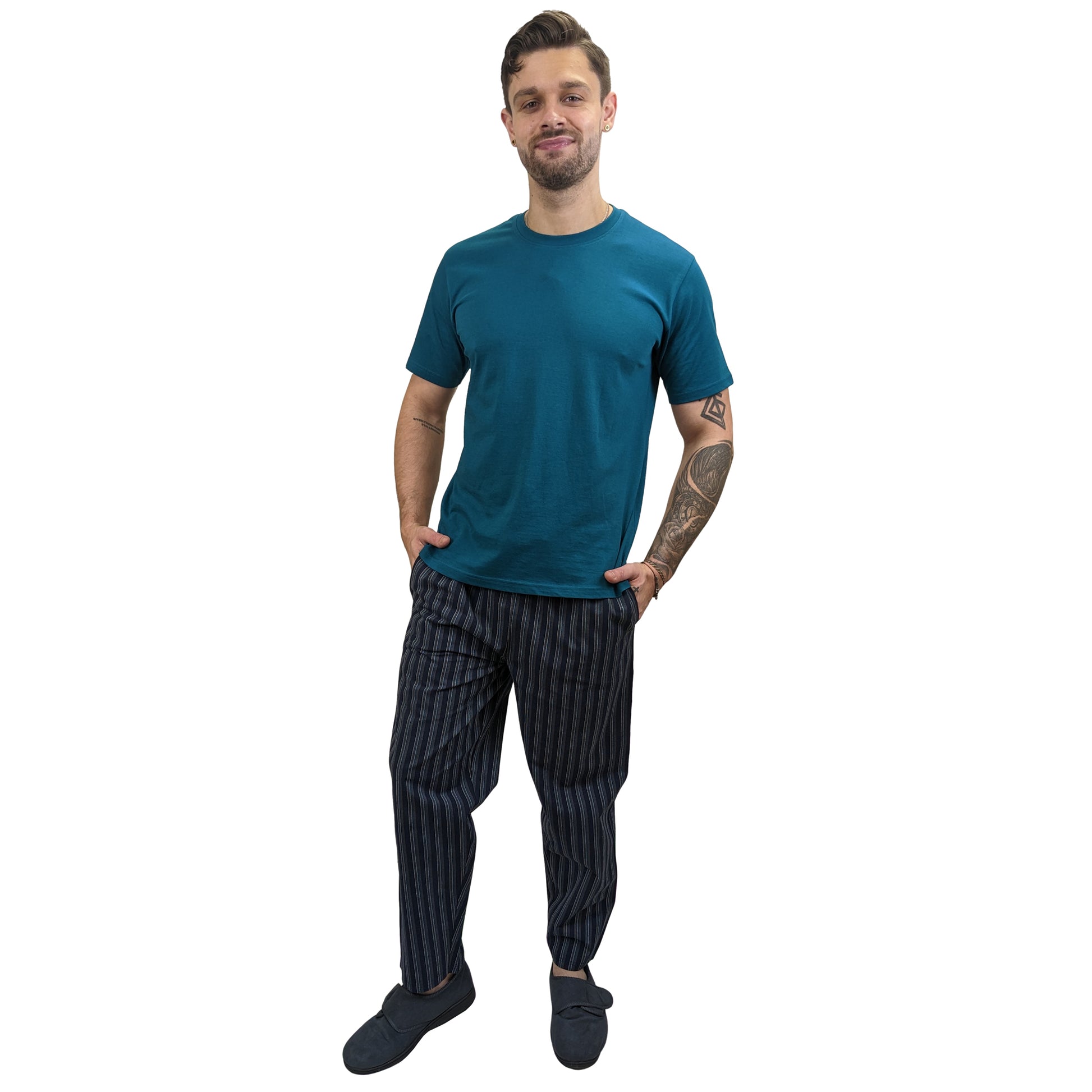 Camelot Mens Loungewear Set Navy Sleepwear & Loungewear ASASonline