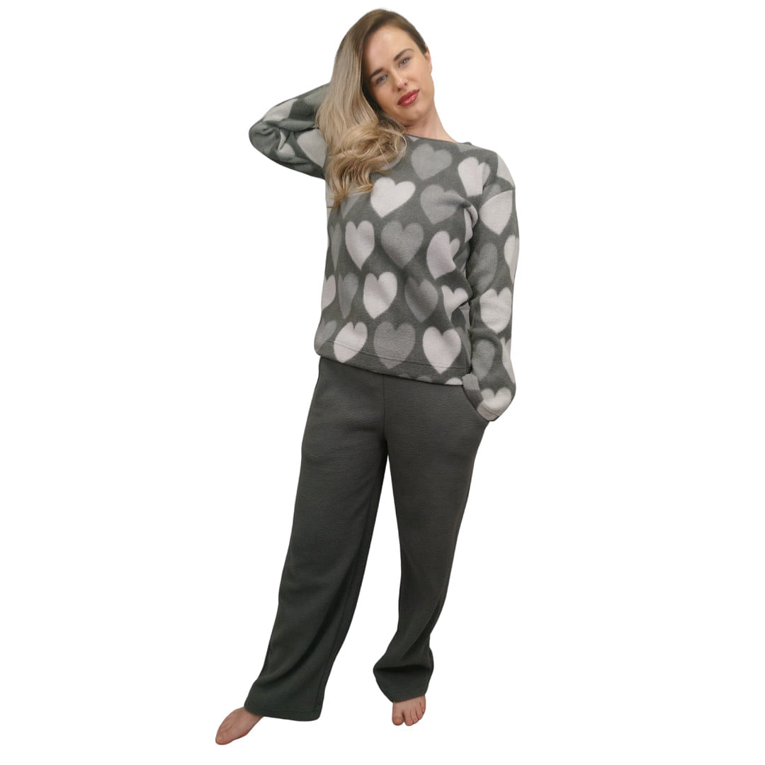 Carme Fleece Womens Pyjamas/Loungewear Set Sleepwear & Loungewear ASASonline