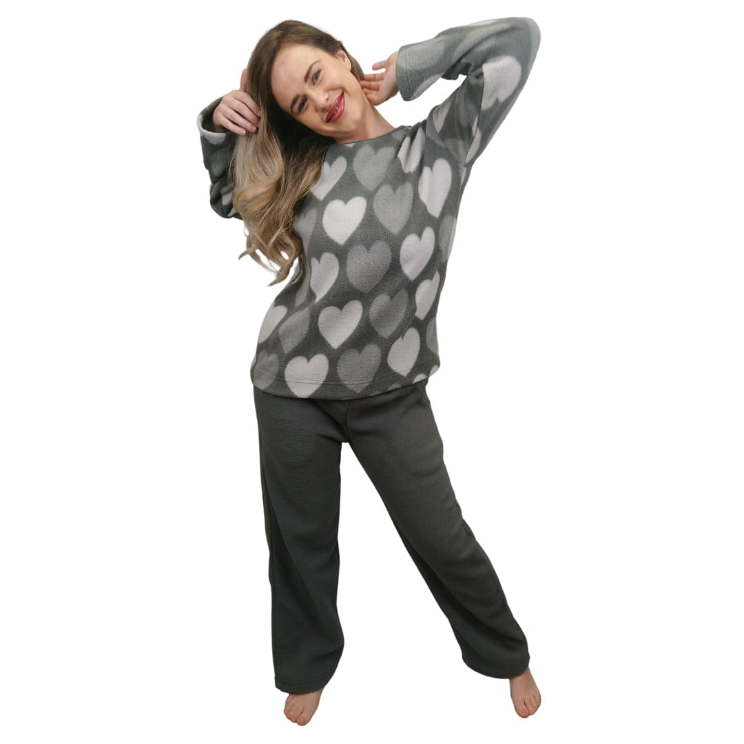 Carme Fleece Womens Pyjamas/Loungewear Set Sleepwear & Loungewear ASASonline