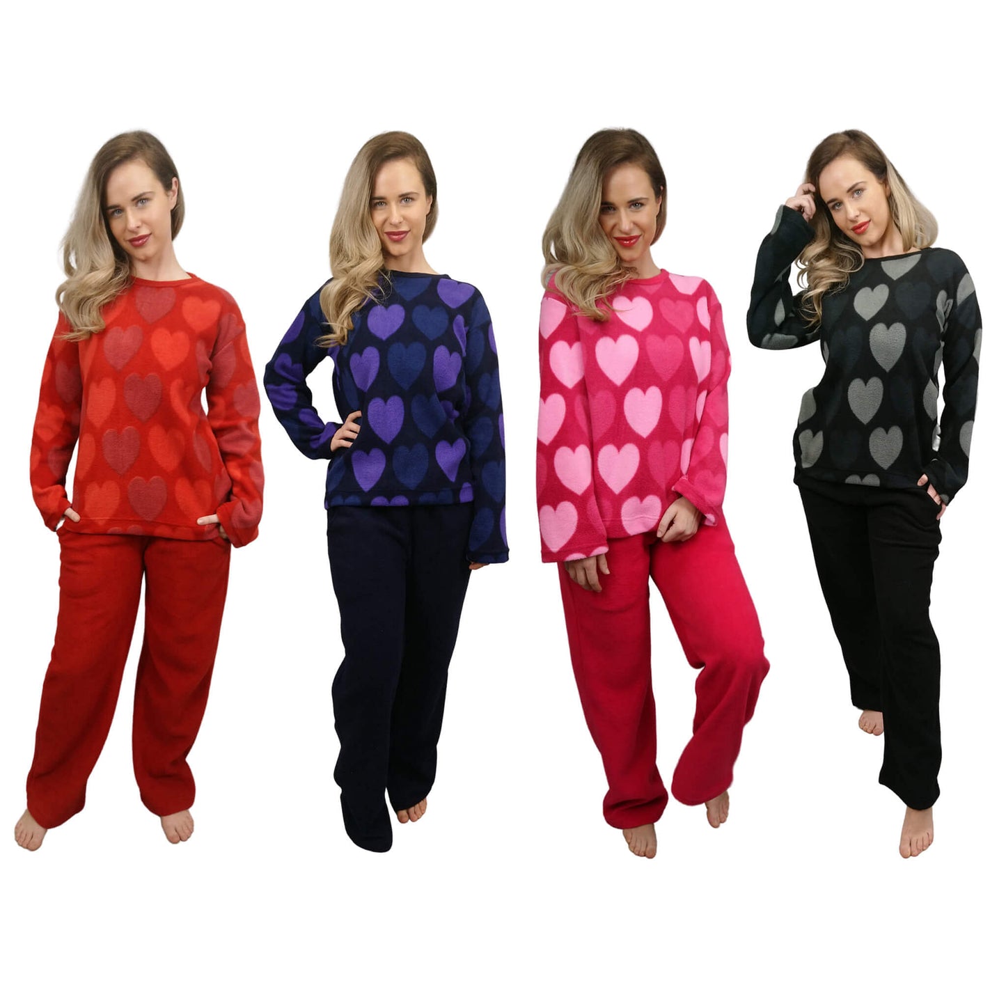 Carme Fleece Womens Pyjamas/Loungewear Set Sleepwear & Loungewear ASASonline