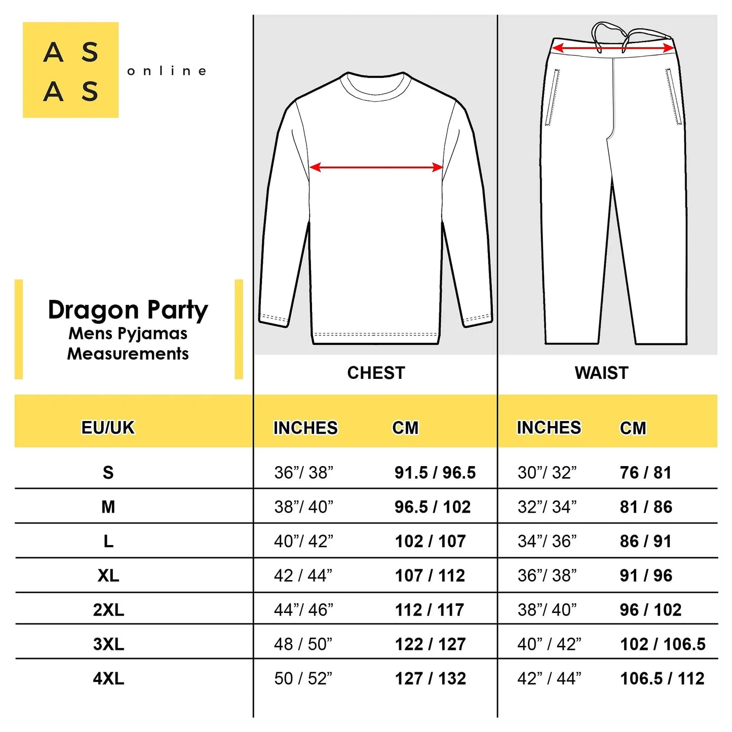 Dragon Mens Pyjamas/Loungewear Sets Sleepwear & Loungewear ASASonline