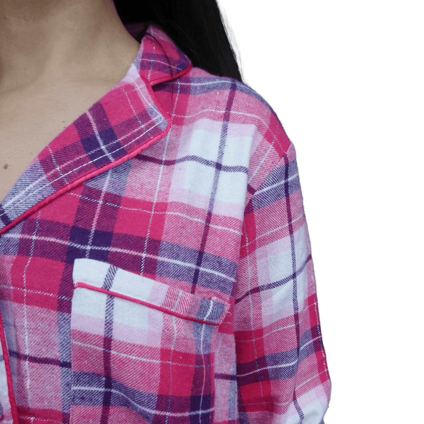 Gaia Women's Check Flannel Nightshirt Sleepwear & Loungewear ASASonline