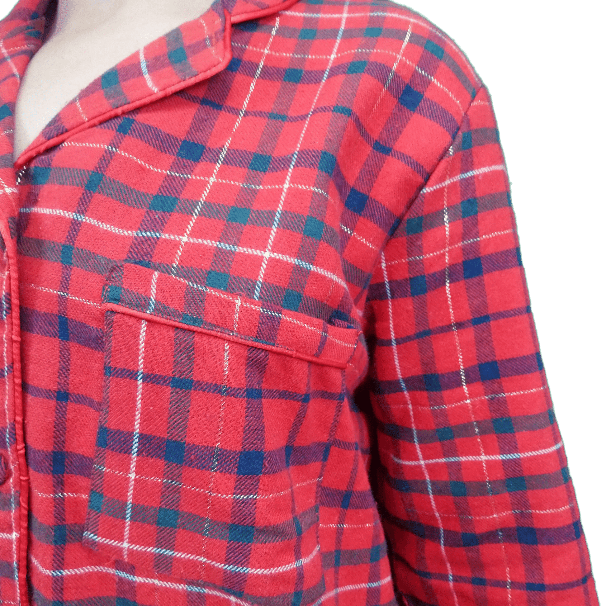 Gaia Women's Check Flannel Nightshirt Sleepwear & Loungewear ASASonline