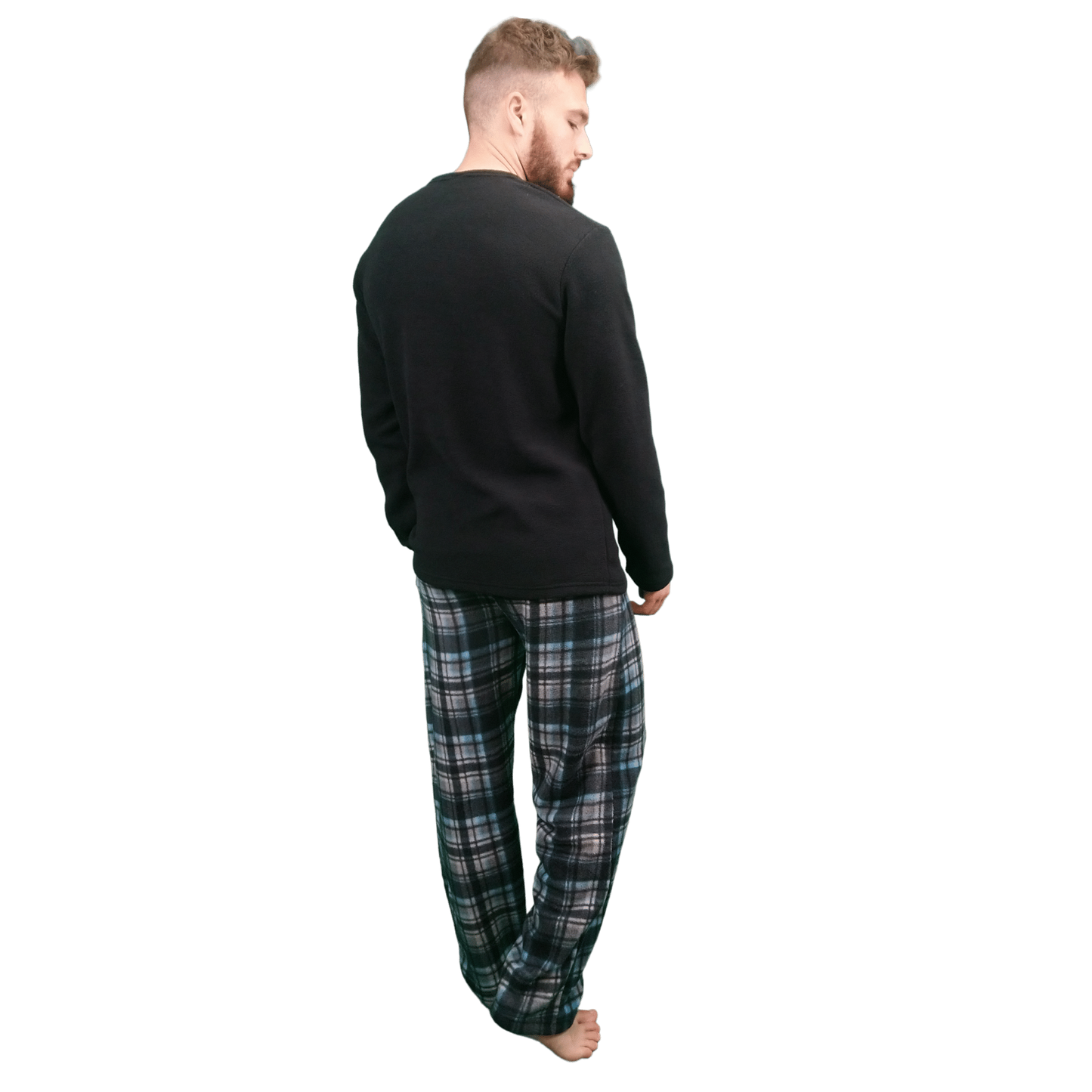 Gunner Fleece Tartan Mens Pyjamas/Loungewear Set Sleepwear & Loungewear ASASonline