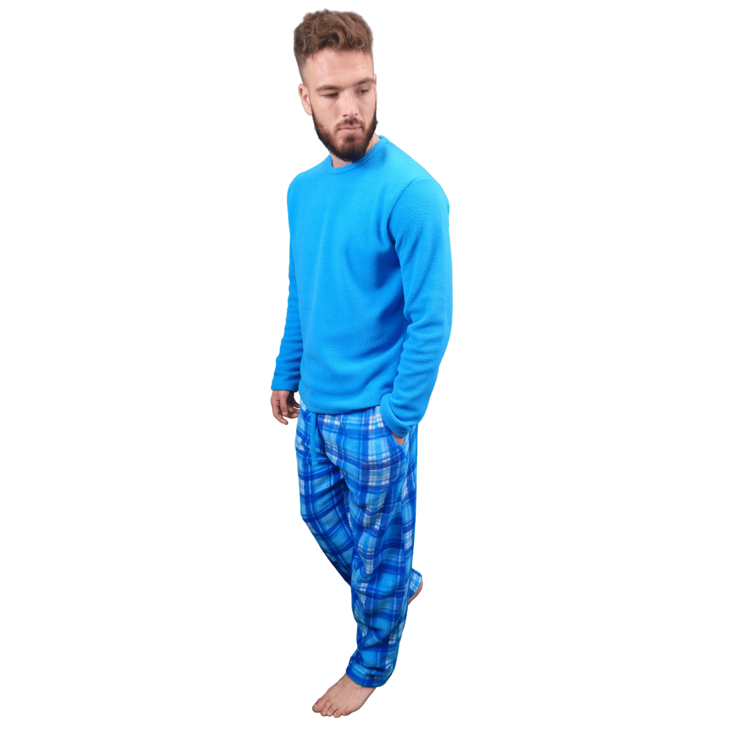 Gunner Fleece Tartan Mens Pyjamas/Loungewear Set Sleepwear & Loungewear ASASonline