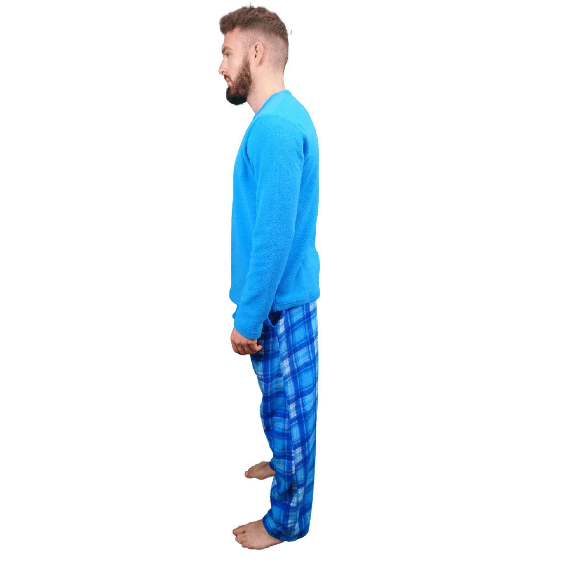 Gunner Fleece Tartan Mens Pyjamas/Loungewear Set Sleepwear & Loungewear ASASonline