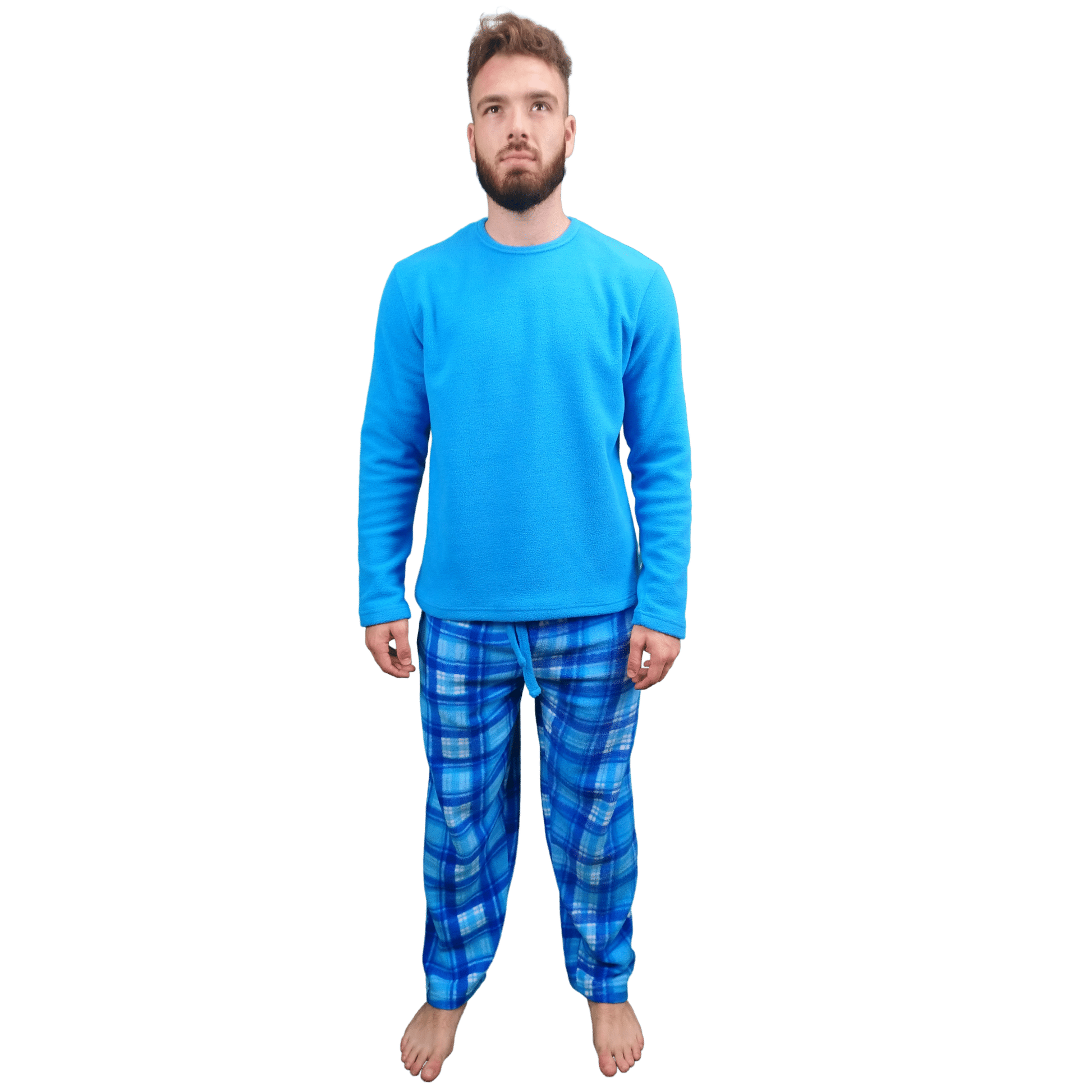 Gunner Fleece Tartan Mens Pyjamas/Loungewear Set Sleepwear & Loungewear ASASonline