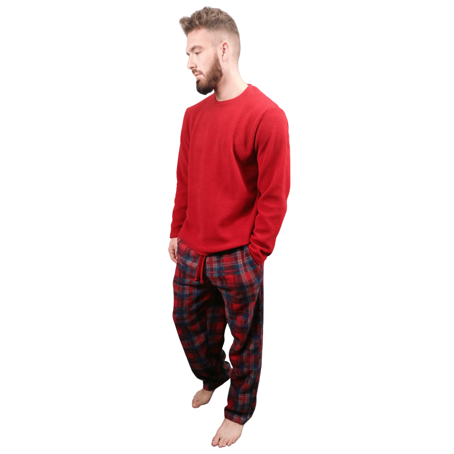 Gunner Fleece Tartan Mens Pyjamas/Loungewear Set Sleepwear & Loungewear ASASonline