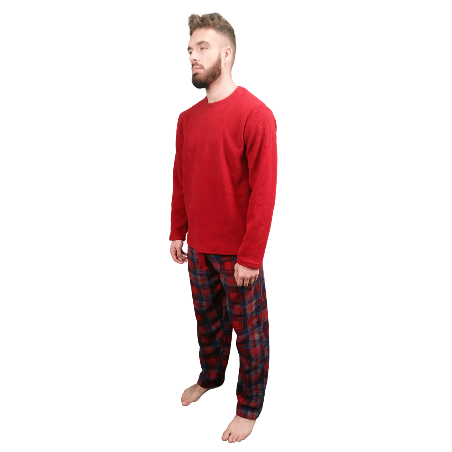 Gunner Fleece Tartan Mens Pyjamas/Loungewear Set Sleepwear & Loungewear ASASonline