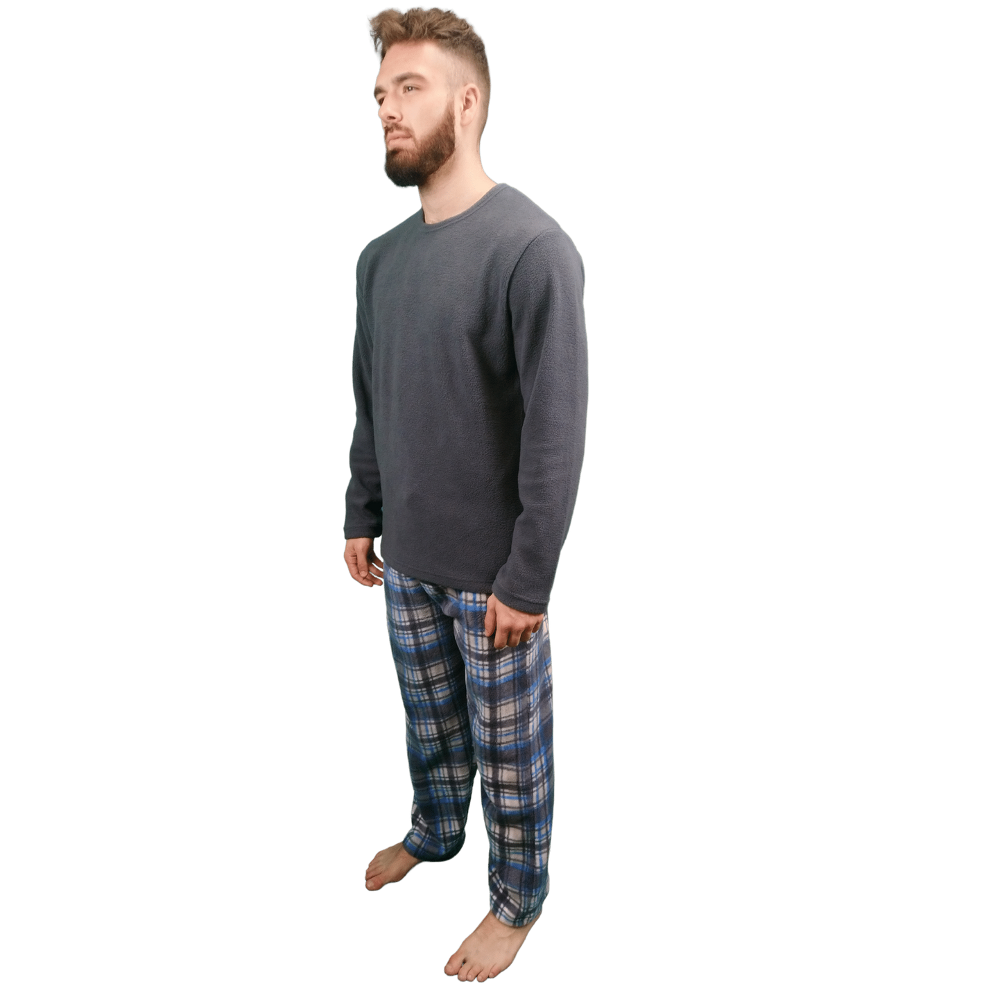 Gunner Fleece Tartan Mens Pyjamas/Loungewear Set Sleepwear & Loungewear ASASonline