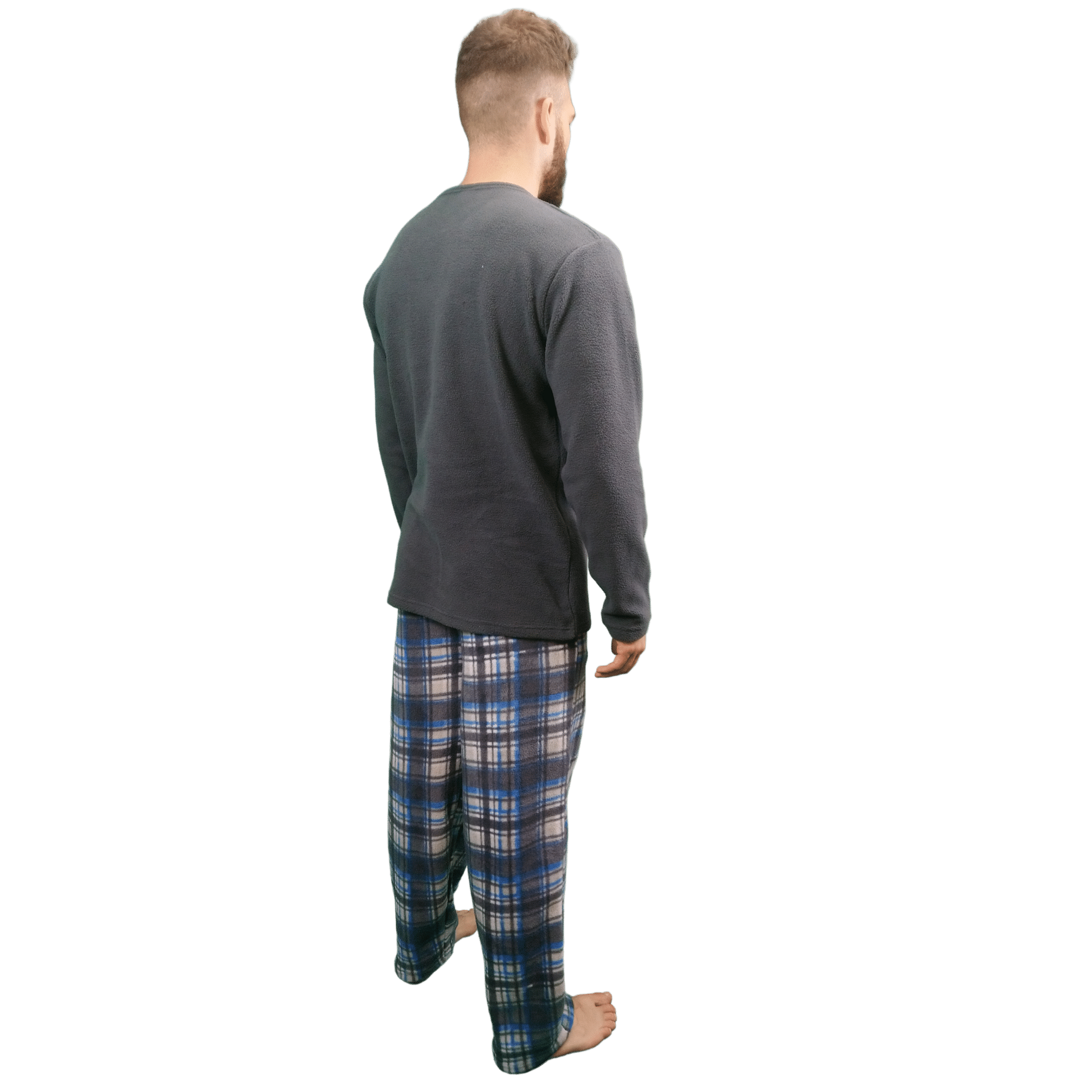 Gunner Fleece Tartan Mens Pyjamas/Loungewear Set Sleepwear & Loungewear ASASonline