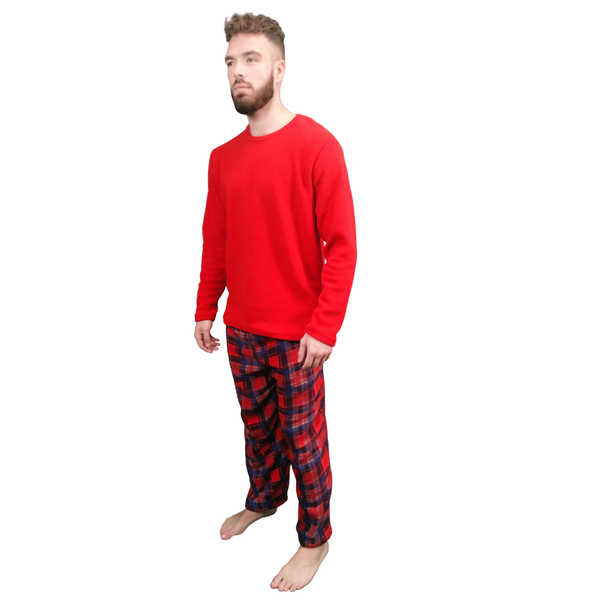 Gunner Fleece Tartan Mens Pyjamas/Loungewear Set Sleepwear & Loungewear ASASonline