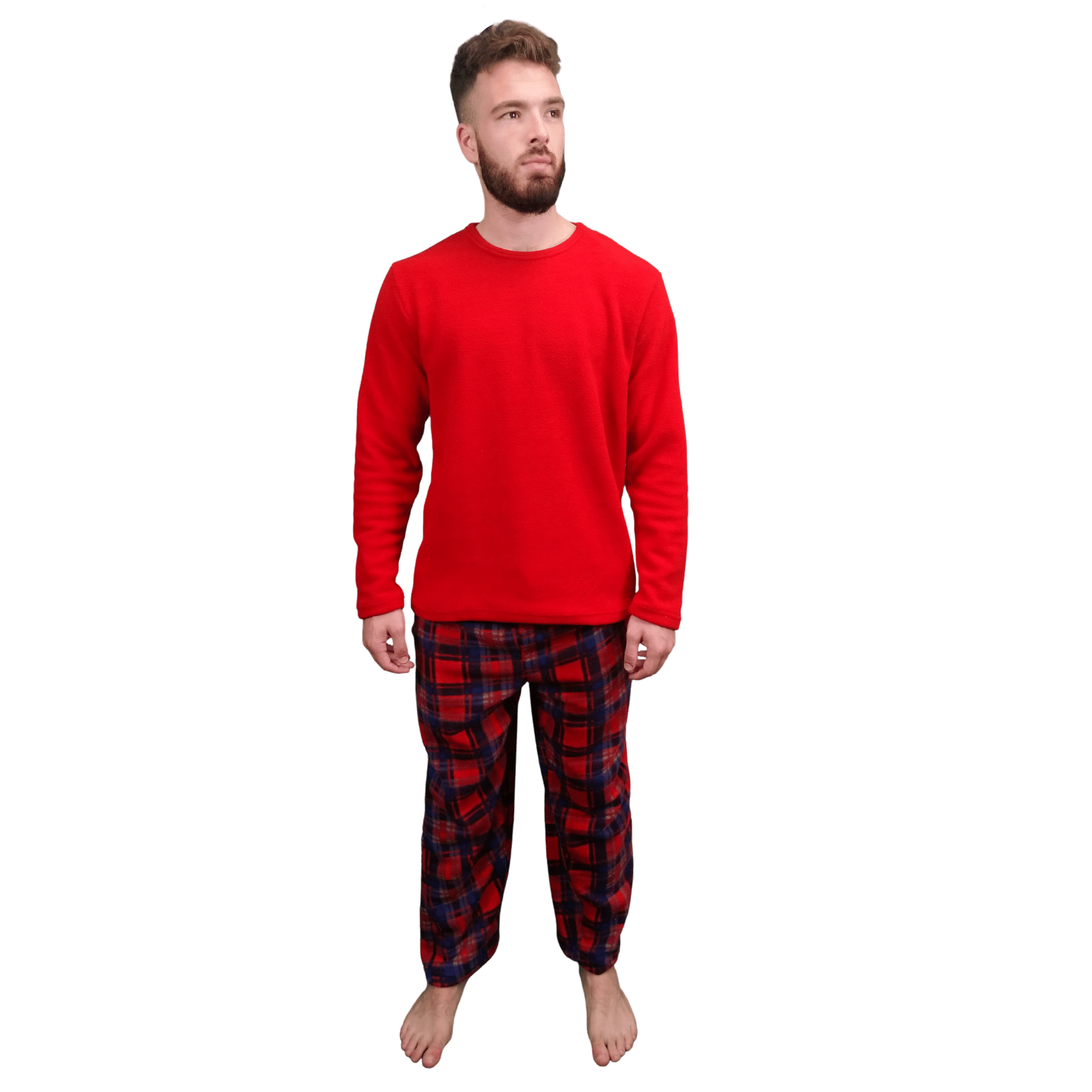 Gunner Fleece Tartan Mens Pyjamas/Loungewear Set Sleepwear & Loungewear ASASonline